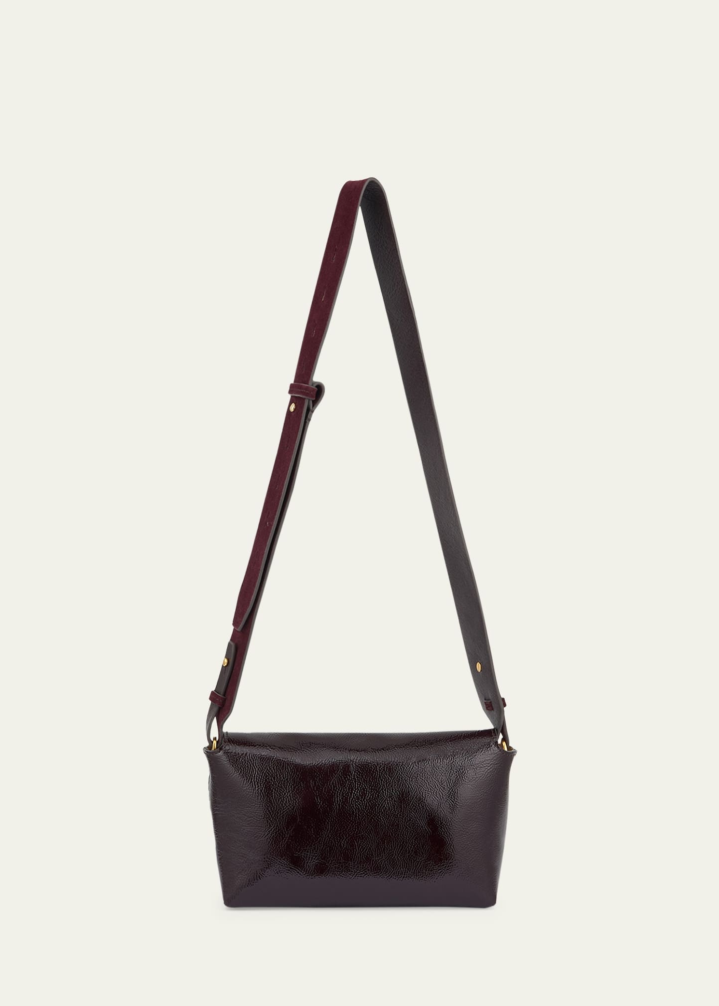 Mortimer Flap Patent Leather Crossbody Bag - 2