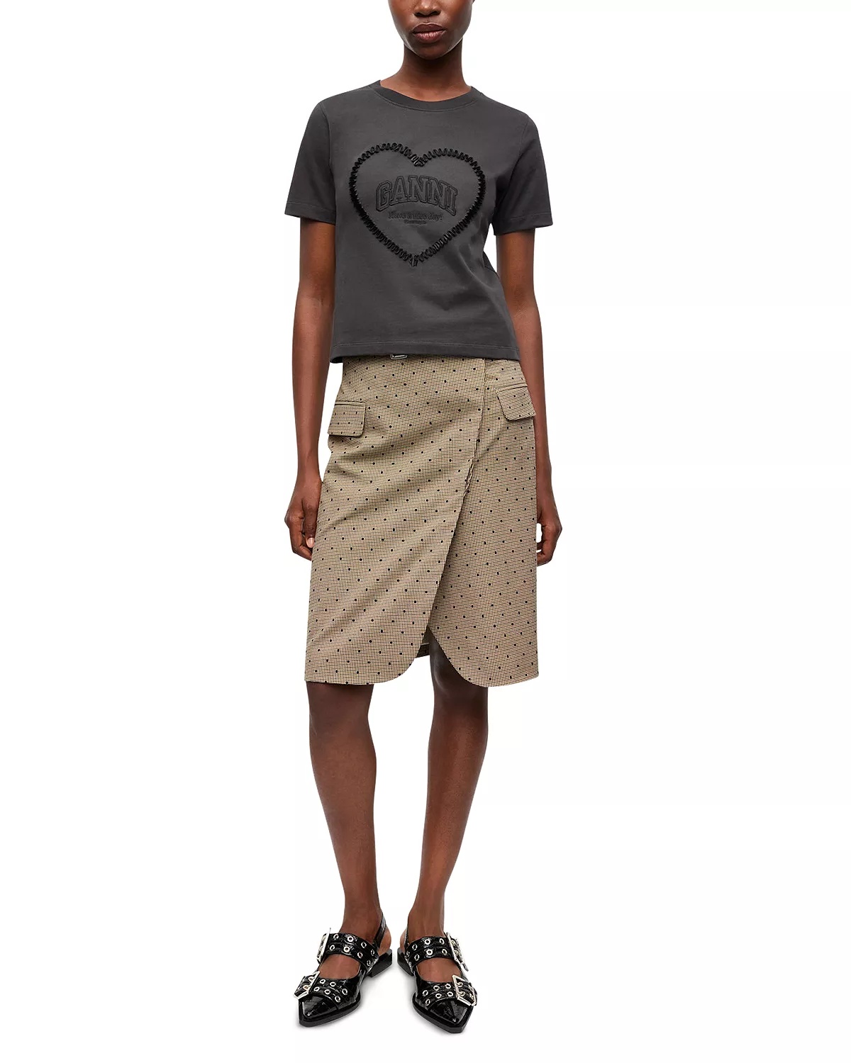 Heavy Heart Tonal Logo Tee - 2