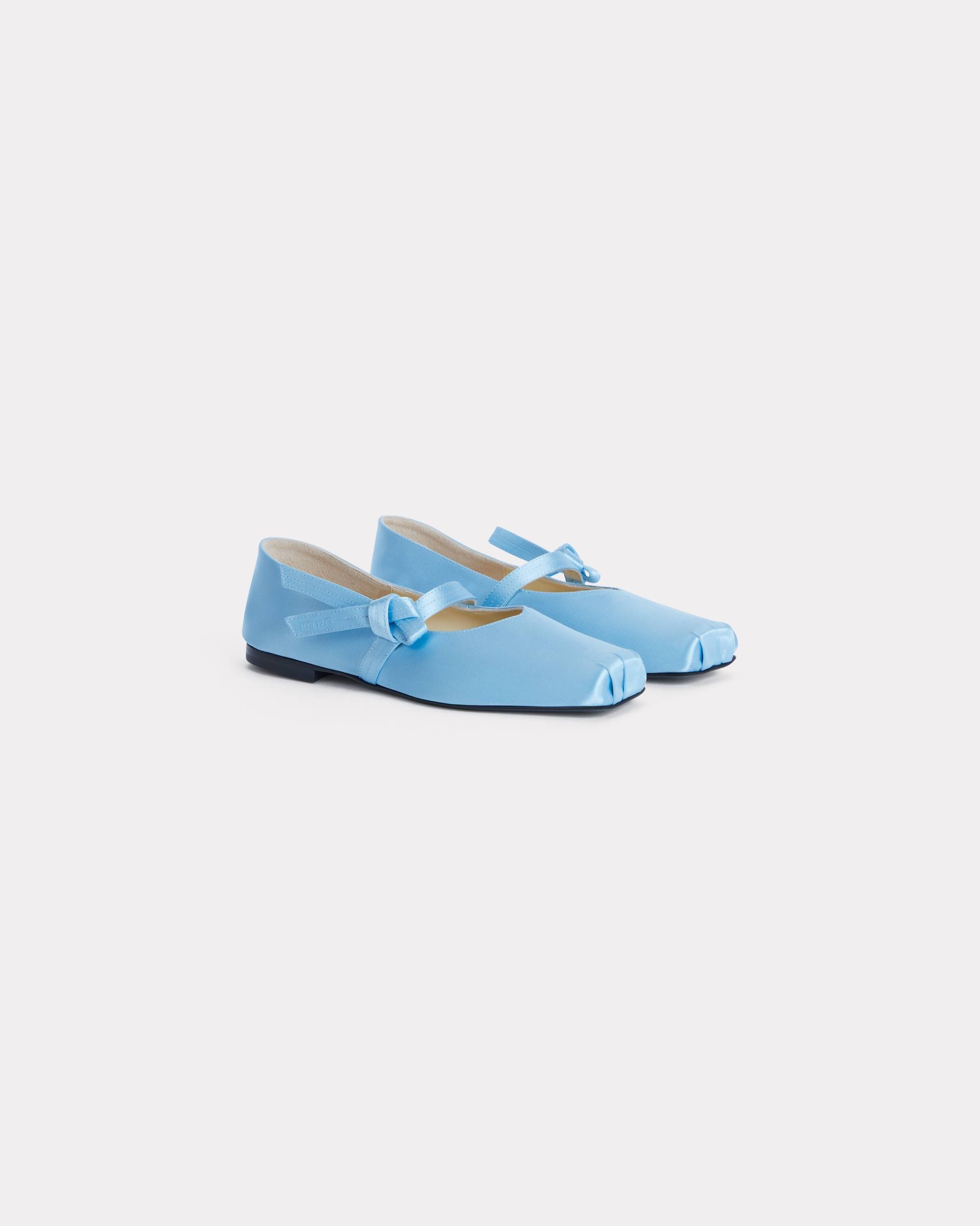 'KENZO OKI' flat ballets in viscose and silk - 3