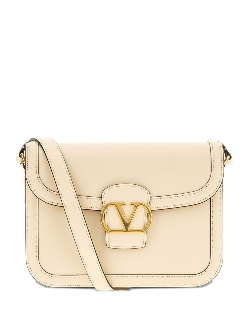 V-logo flap messenger bag 1