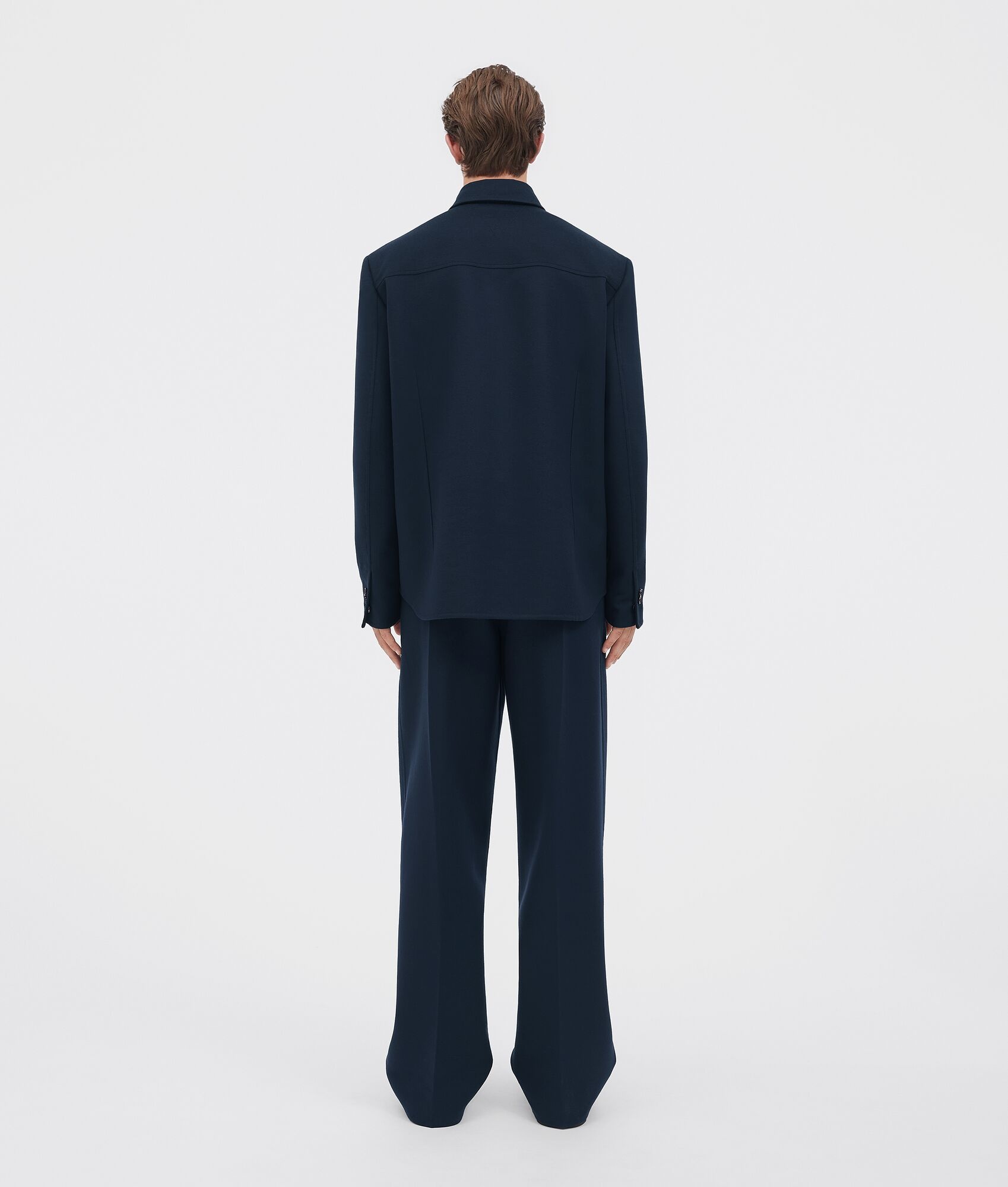 wool flannel jacket - 3