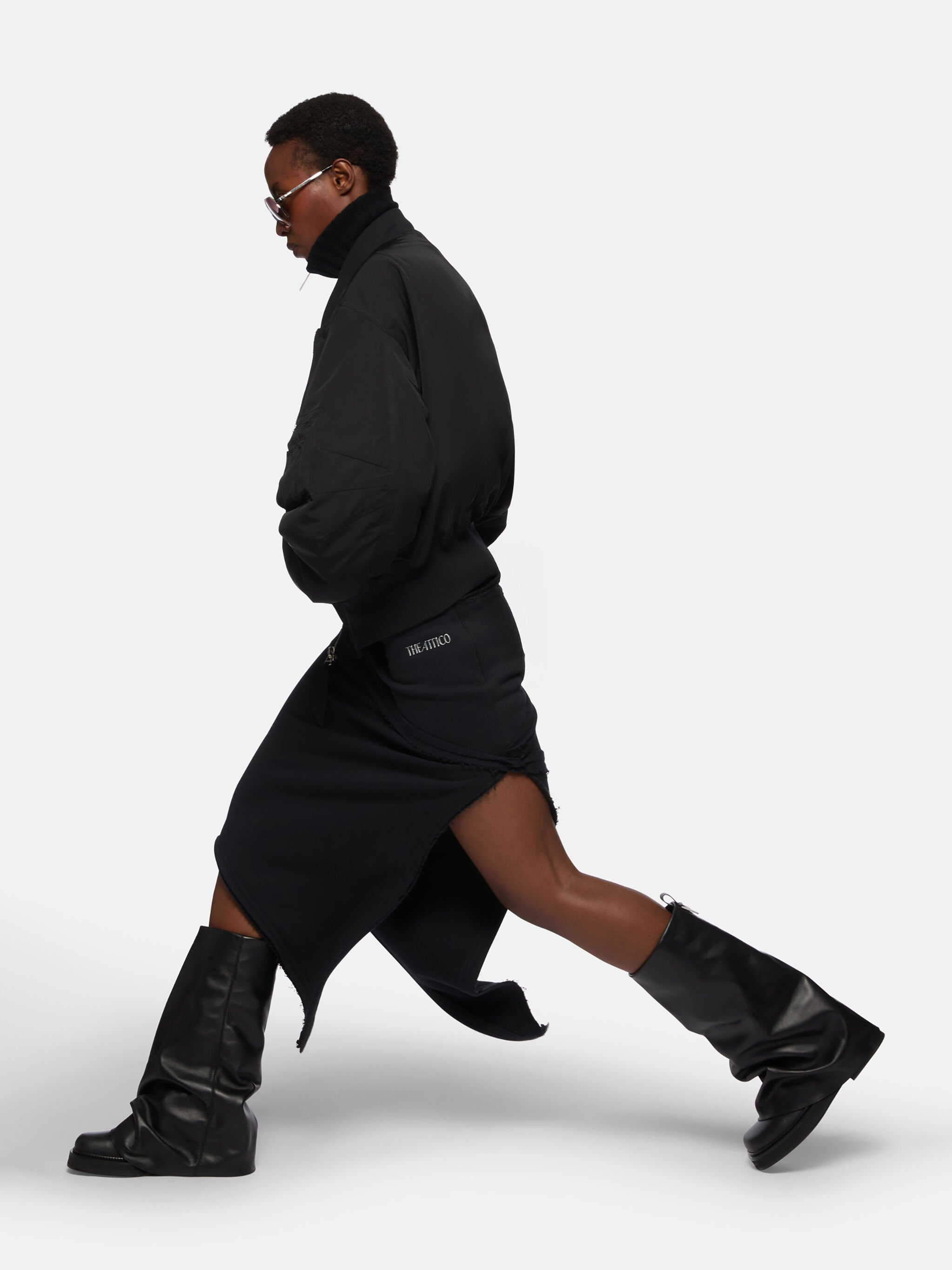"ANJA'' BLACK BOMBER - 4