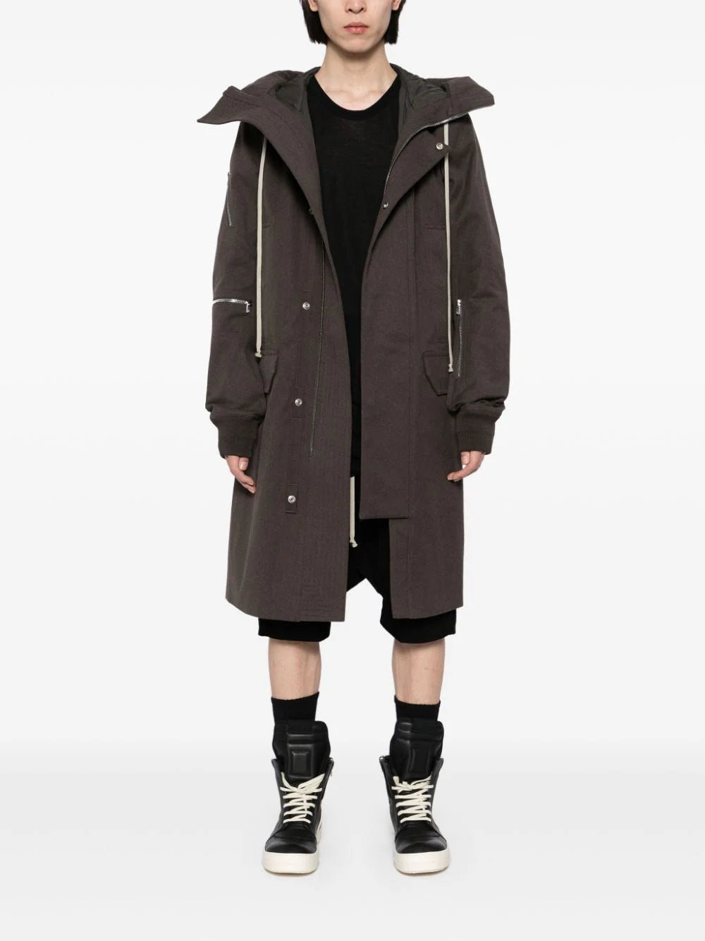 HOODED COAT - 2