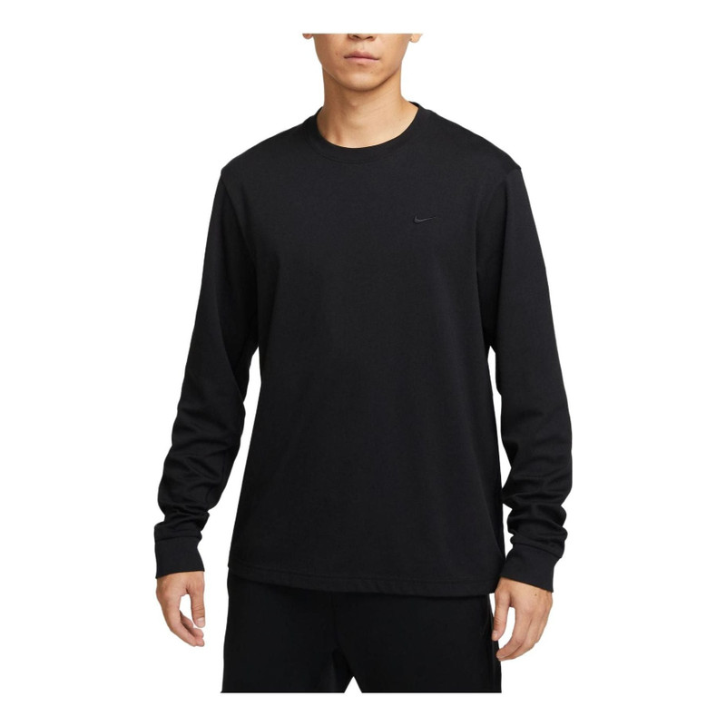 Nike Dri-FIT Primary Long Sleeve Top Asia Sizing 'Black' FB8586-010 - 1