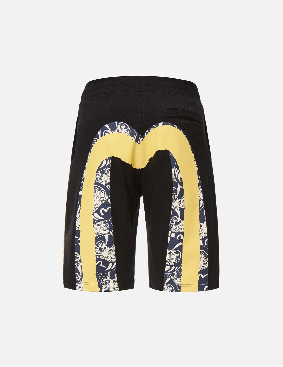 DOUBLE DARUMA DAICOCK PRINT SWEAT SHORTS - 2
