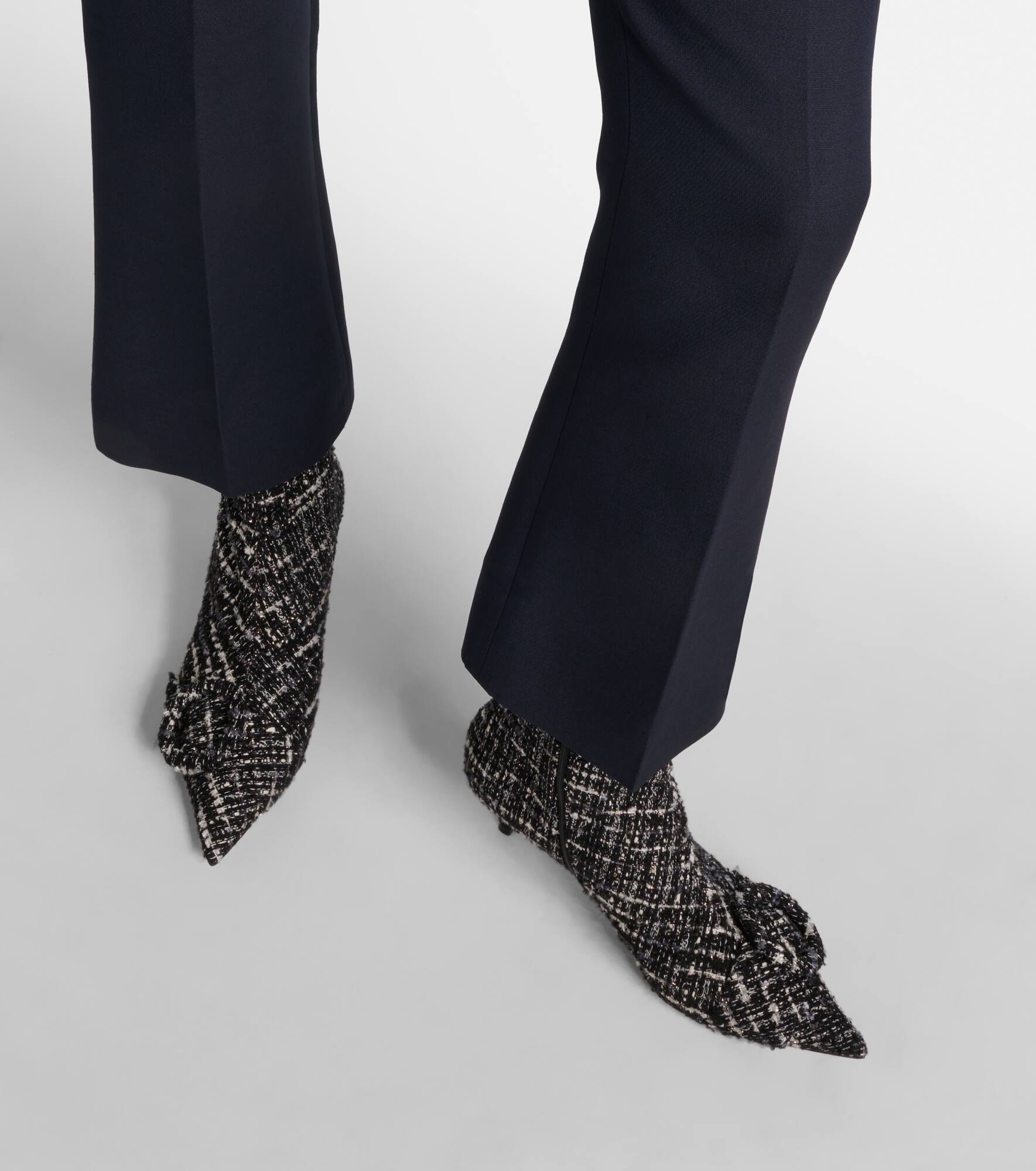 Tweed ankle boots - 7