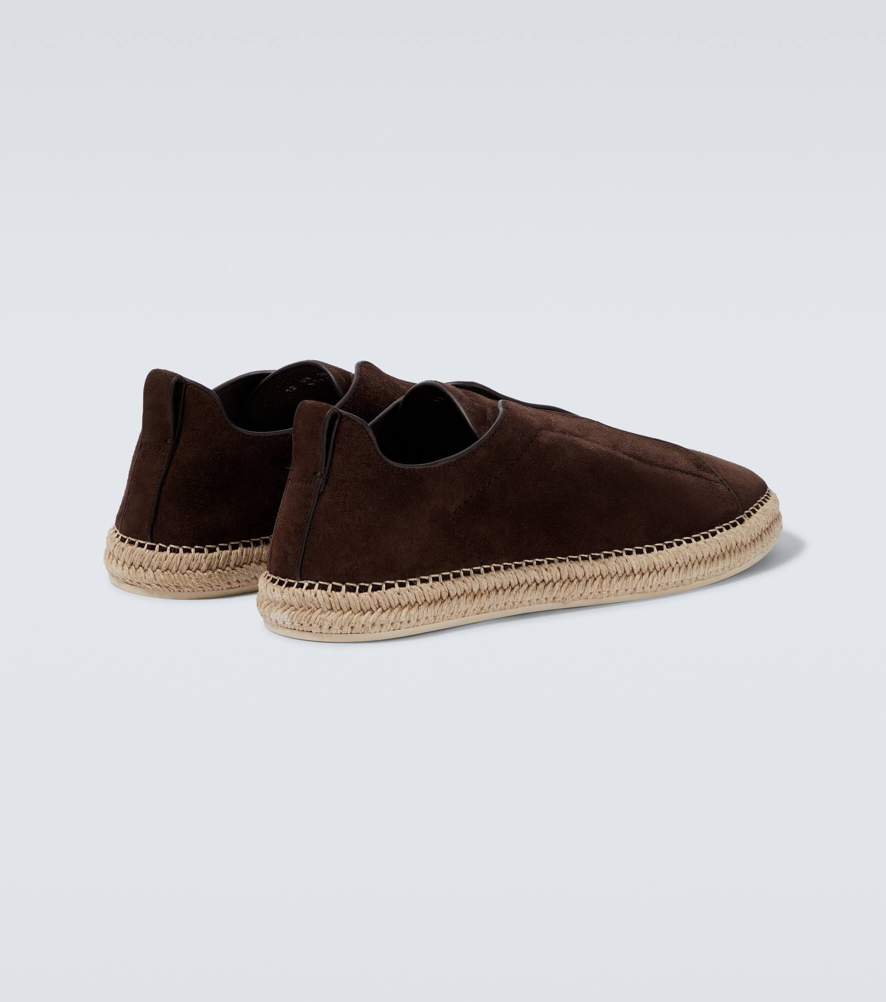 Triple Stitch suede espadrilles - 6