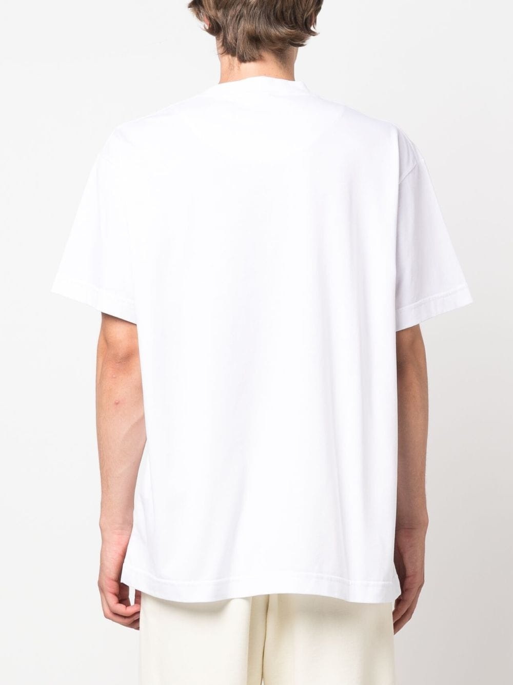 logo-print cotton T-shirt - 4