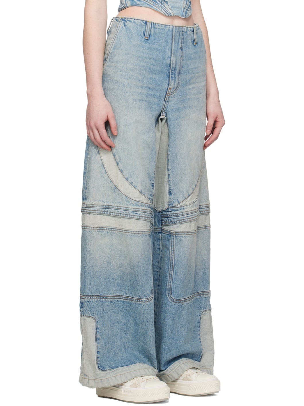 Blue Baggy MX3 Jeans - 2