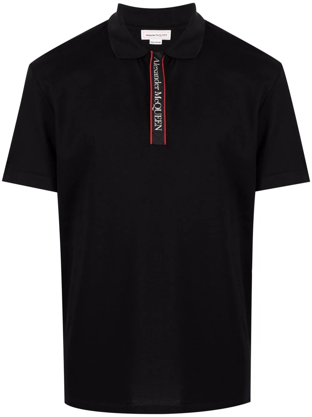 logo band polo shirt - 1