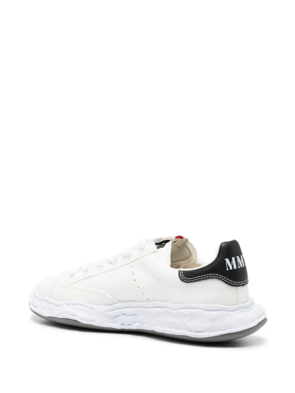 Charles lace-up canvas sneakers - 3