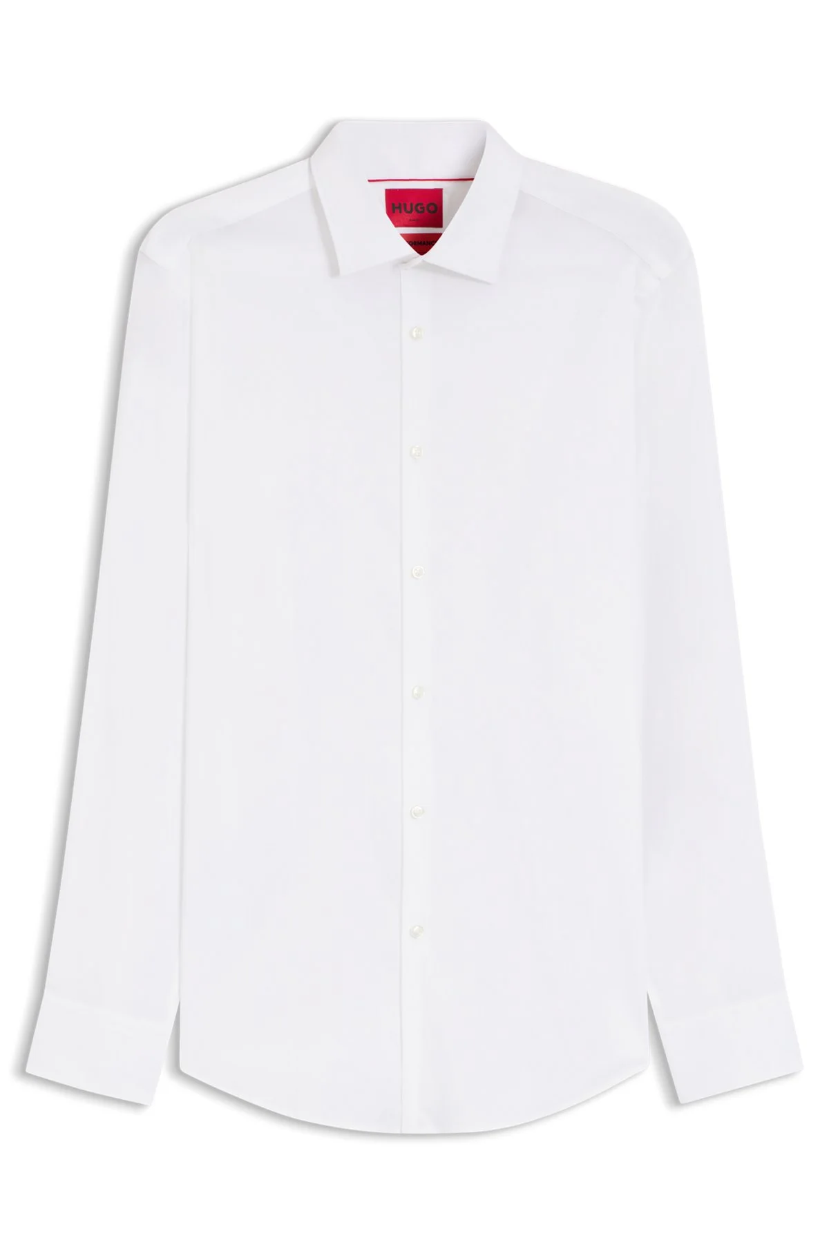 SLIM-FIT SHIRT IN A STRETCH-COTTON BLEND - 1