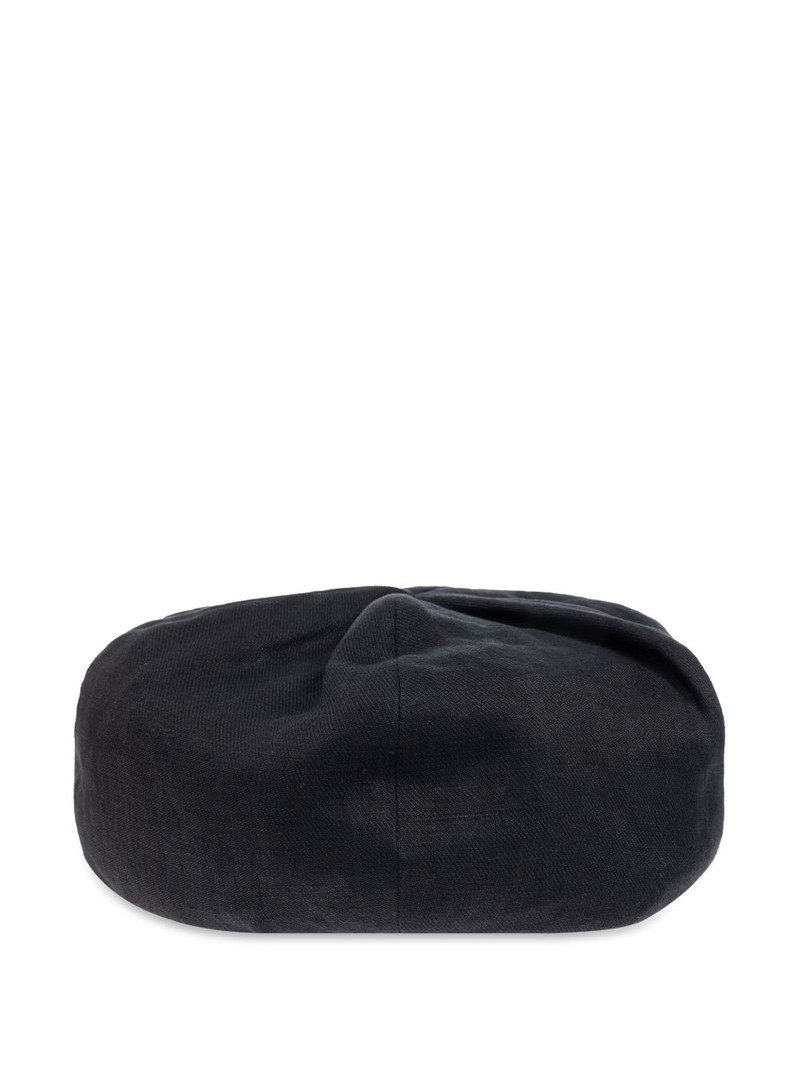 Yohji Yamamoto textured beret outlook