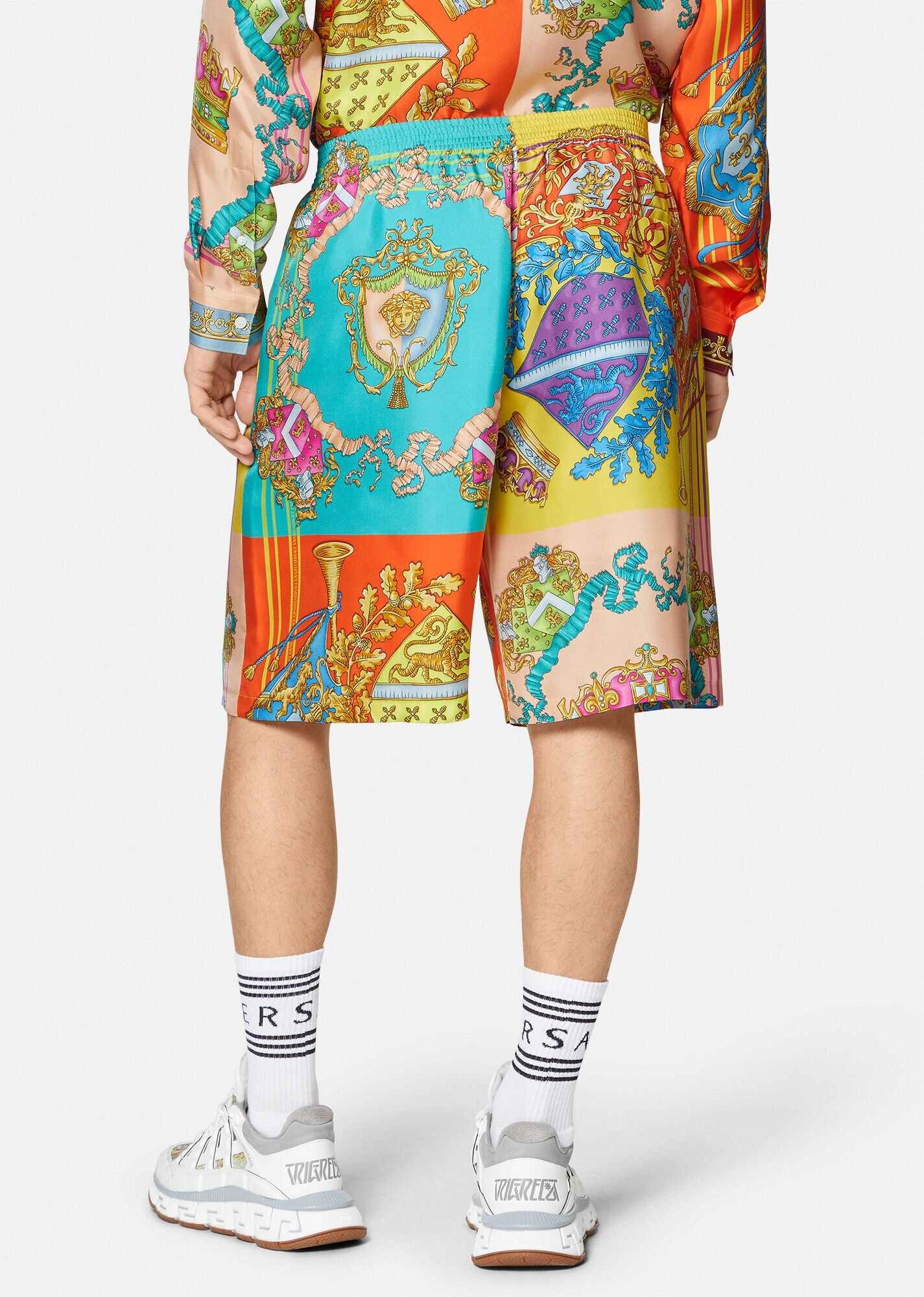 Royal Rebellion Silk Shorts - 4