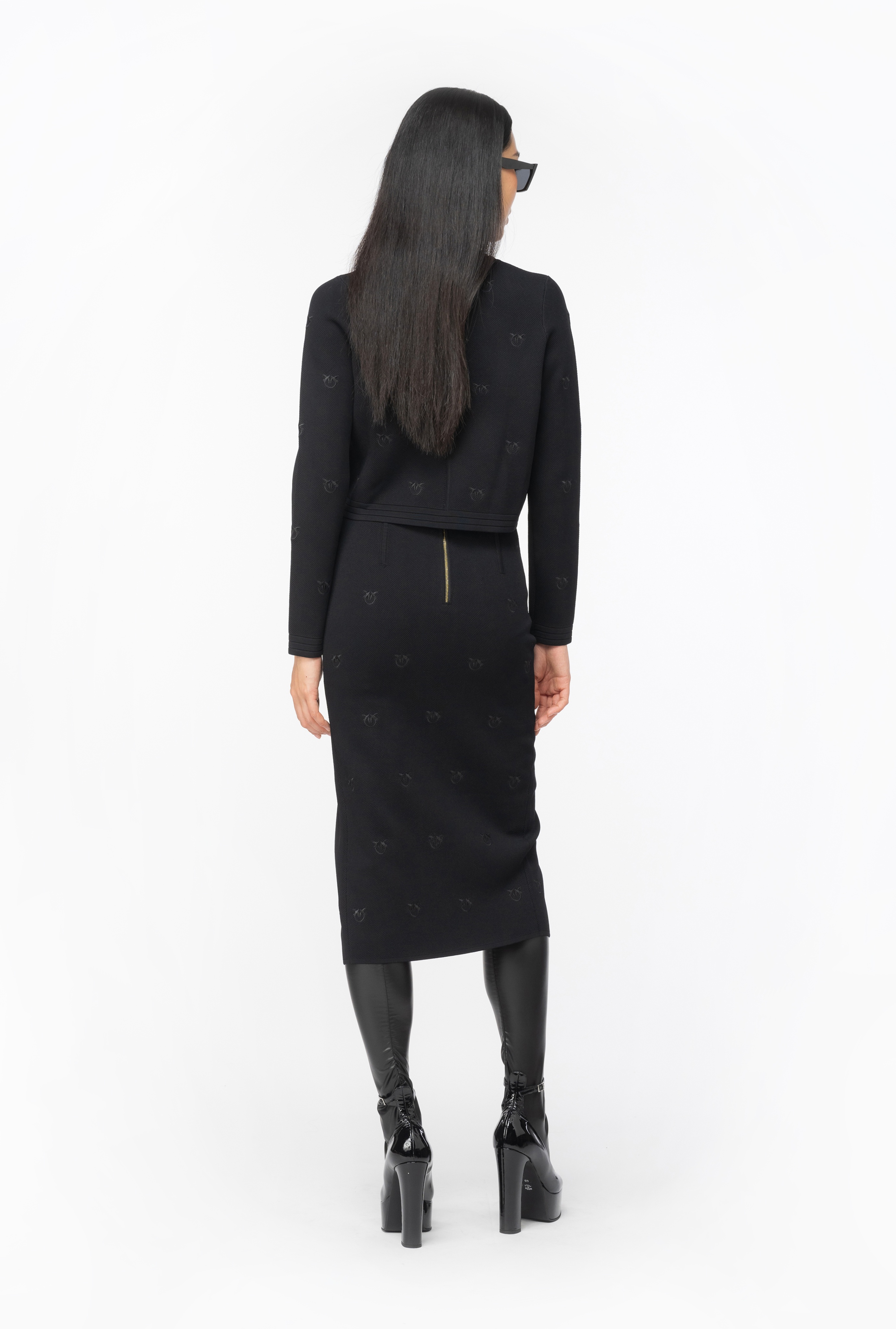 LOVE BIRDS JACQUARD JACKET - 5