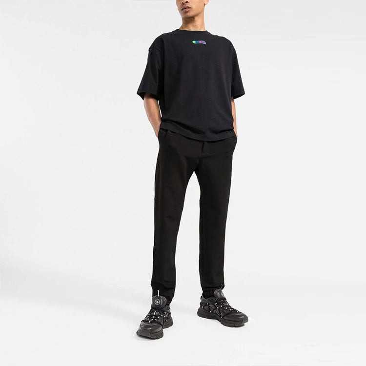 Off-White Weed Arrows Oversized T-Shirt 'Black Green' OMAA120S22JER0021055 - 2