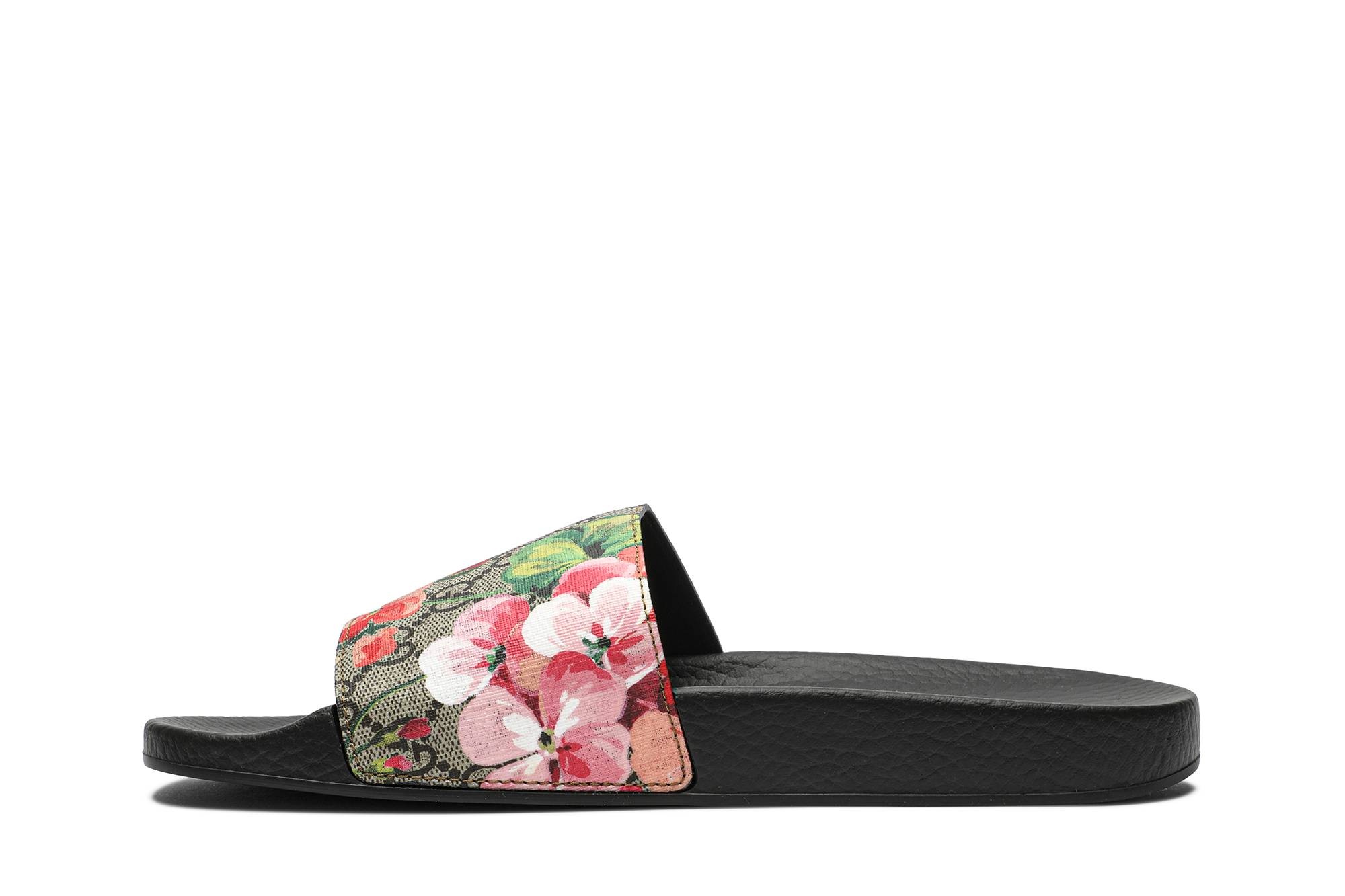 Gucci Wmns GG Supreme Slide 'Blooms' - 3