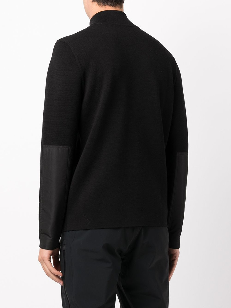half-zip roll neck sweater 4