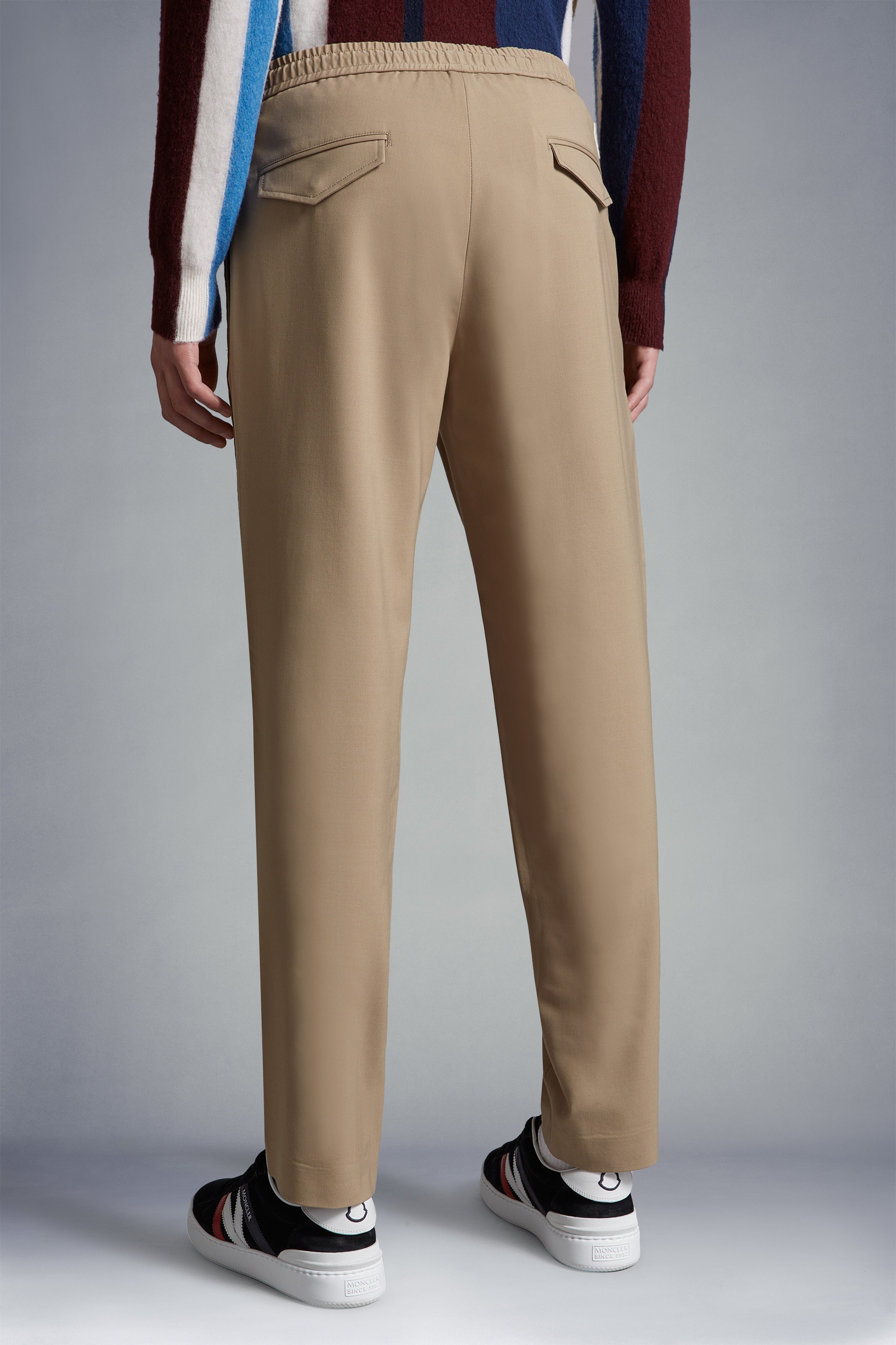 Wool Gabardine Jogging Pants - 5