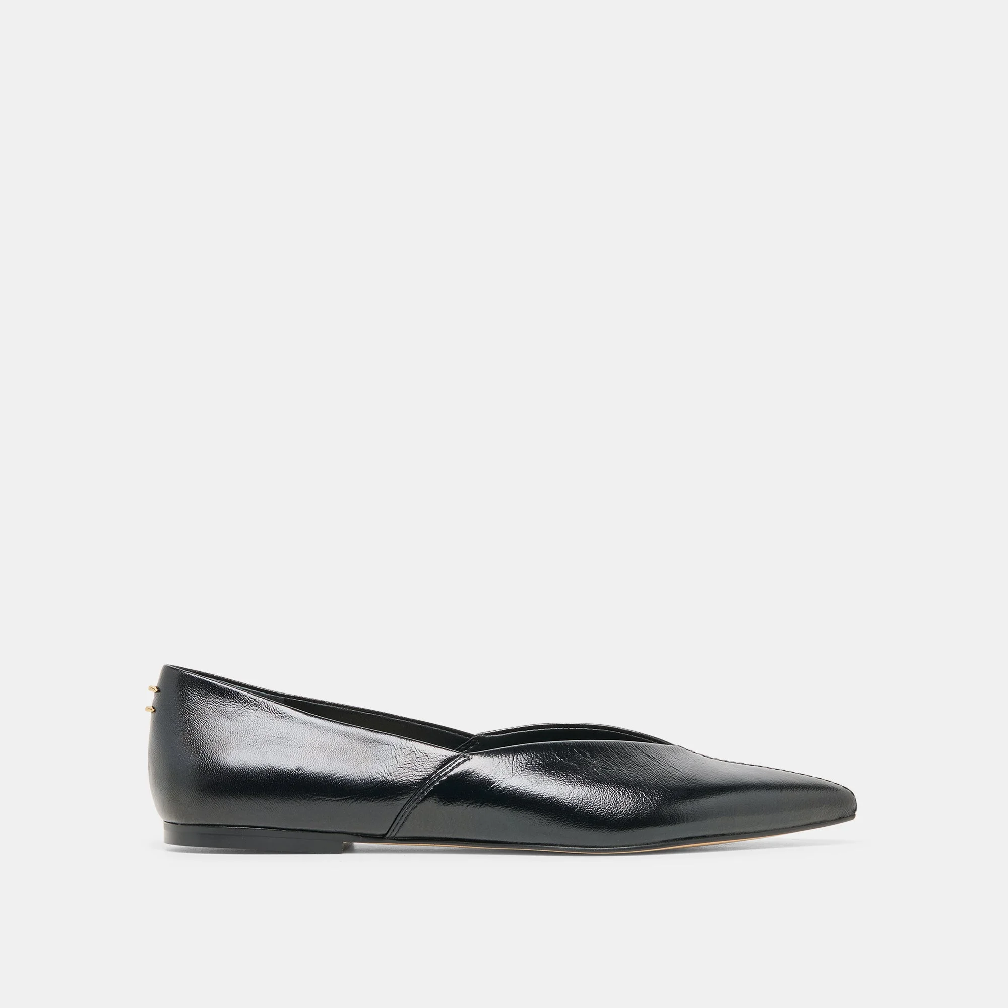 GEMA FLATS BLACK LEATHER - 1