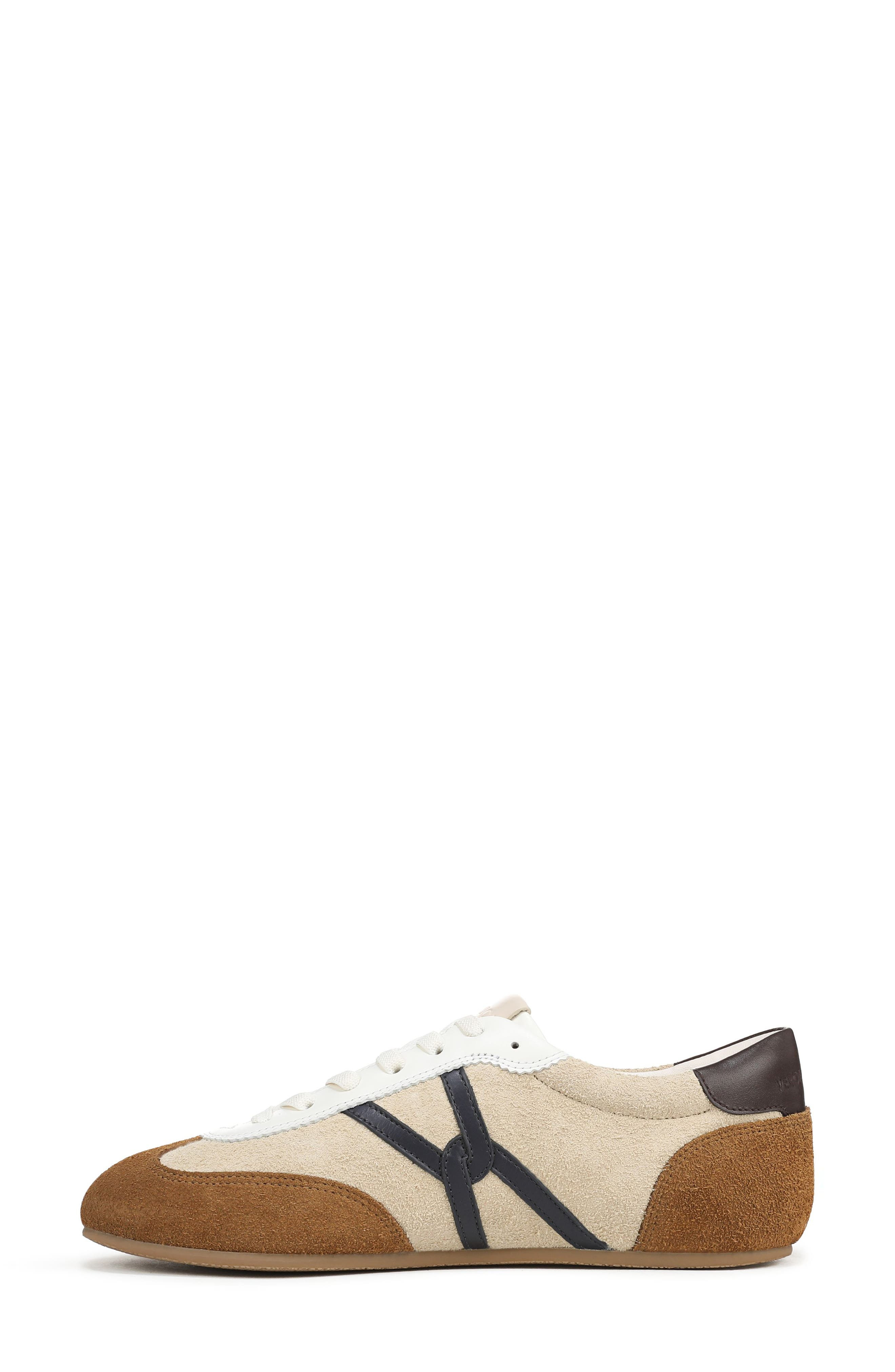 Veronica Beard Riviera Sneaker in Sand/Hazelwood/Black at Nordstrom - 9