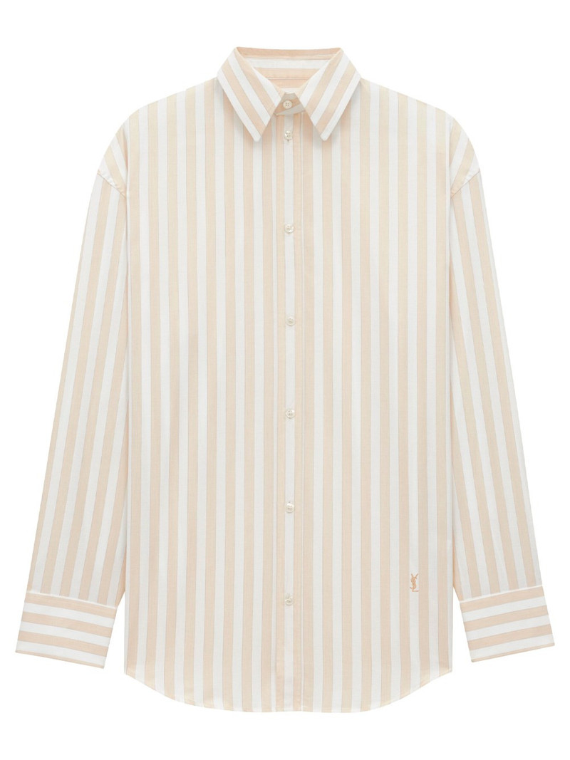 STRIPED COTTON CASSANDRE SHIRT 1