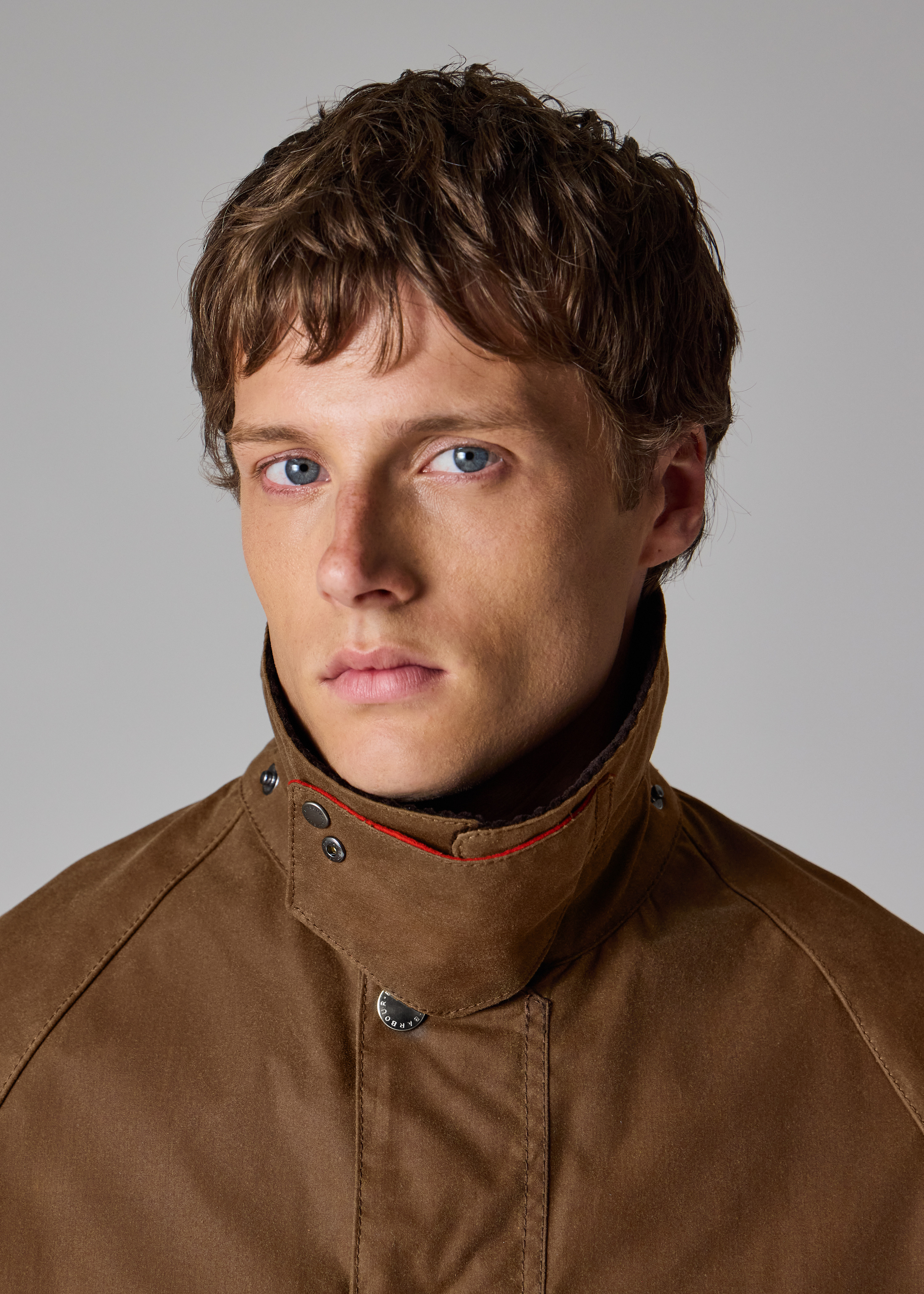 Paul Smith loves Barbour - Tan Oversized Bedale Wax Jacket - 16