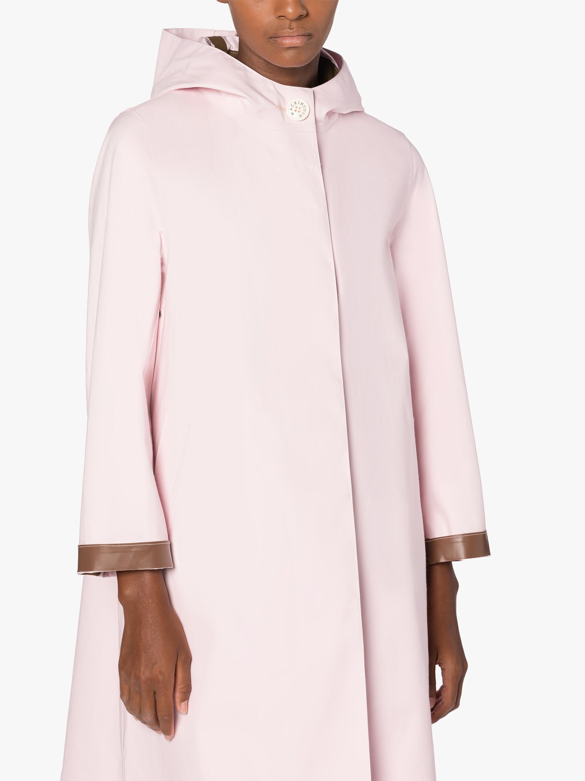 WATTEN PINK BONDED COTTON COAT - 5