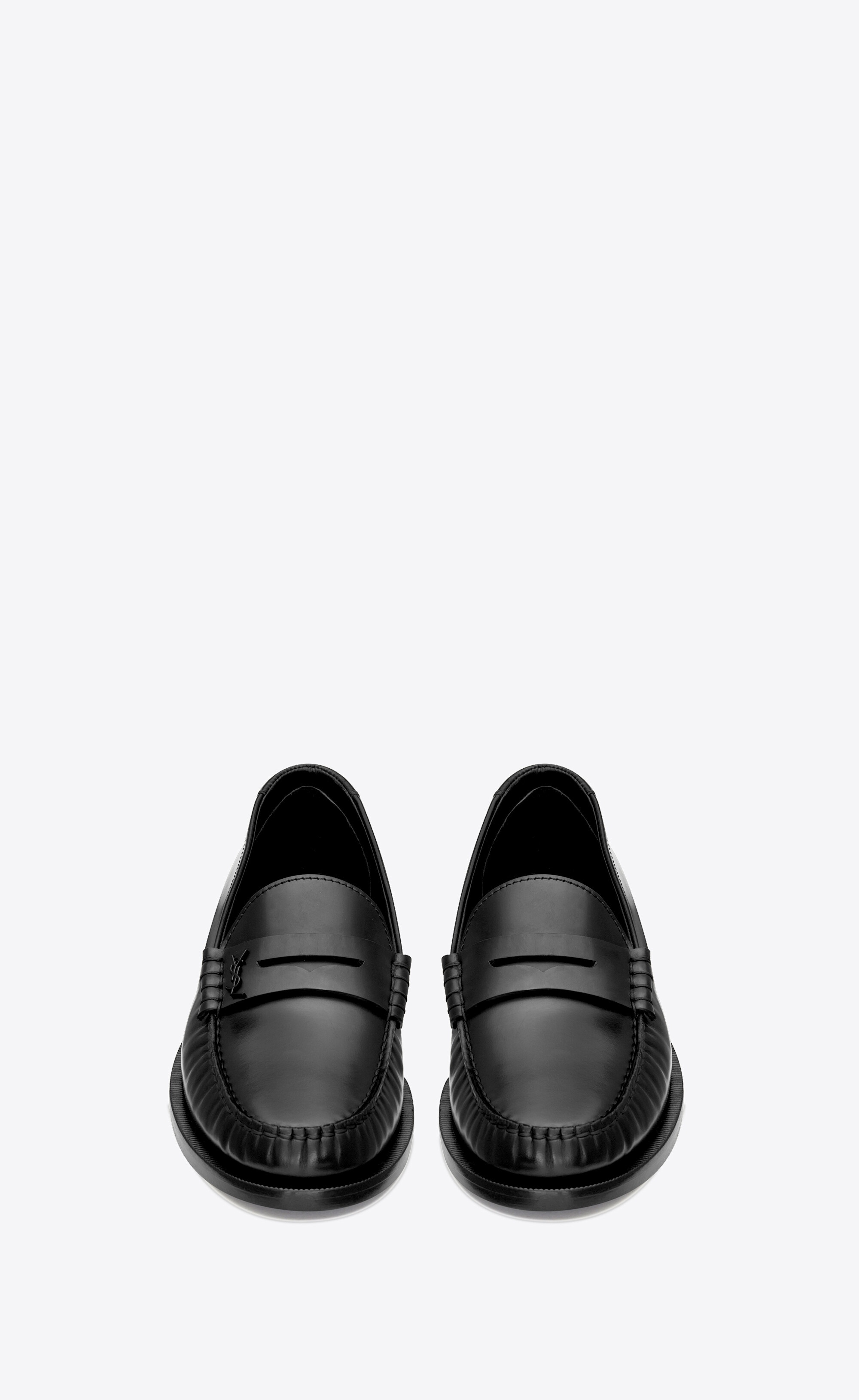 le loafer penny slippers in smooth leather - 2