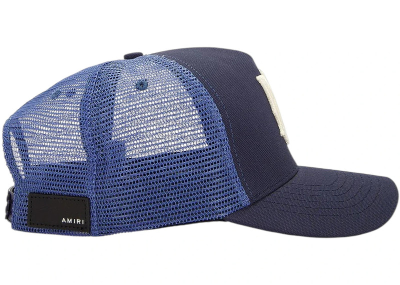 AMIRI AMIRI MA Trucker Hat Navy Blue/White outlook