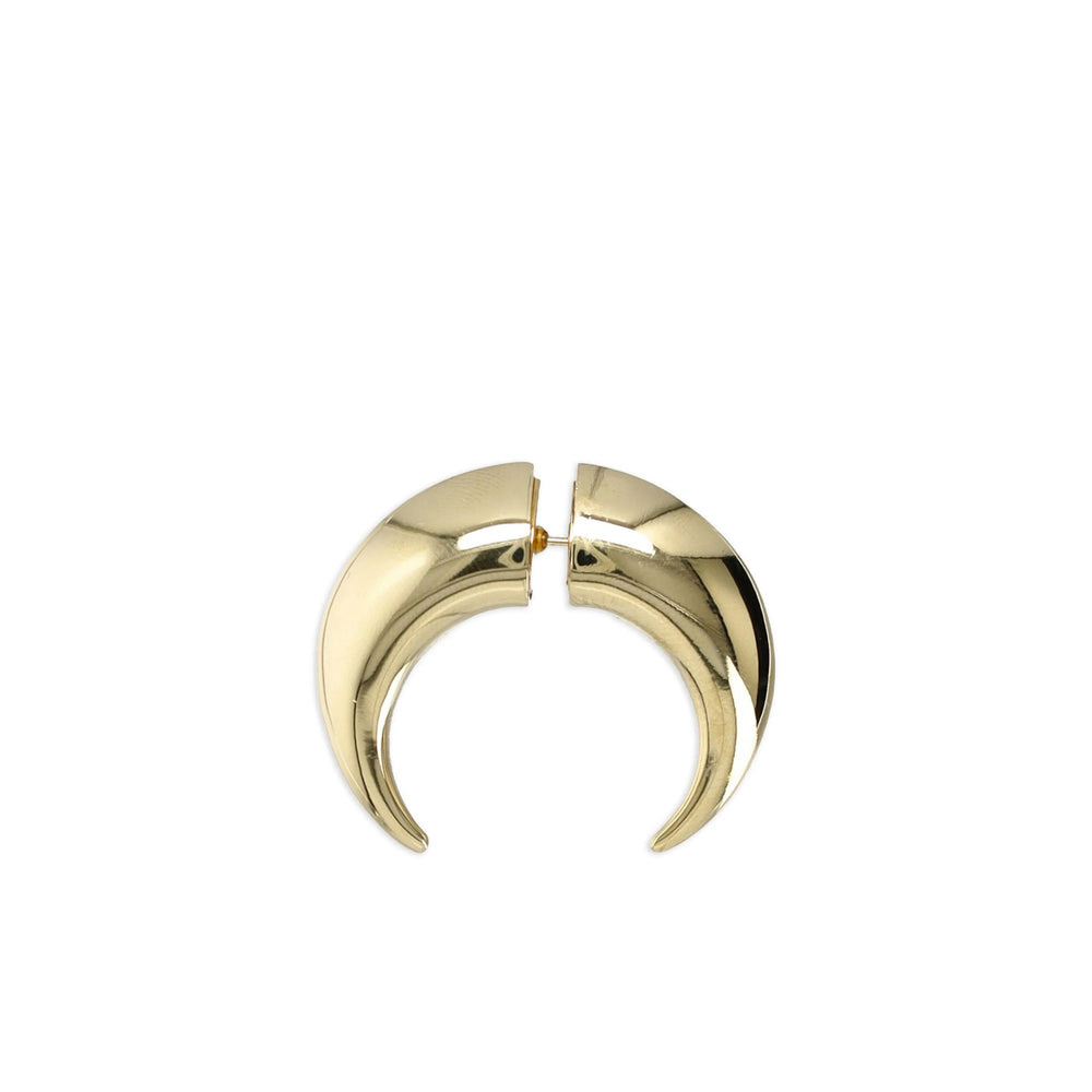 Marine Serre Gold Earrings Women - 2