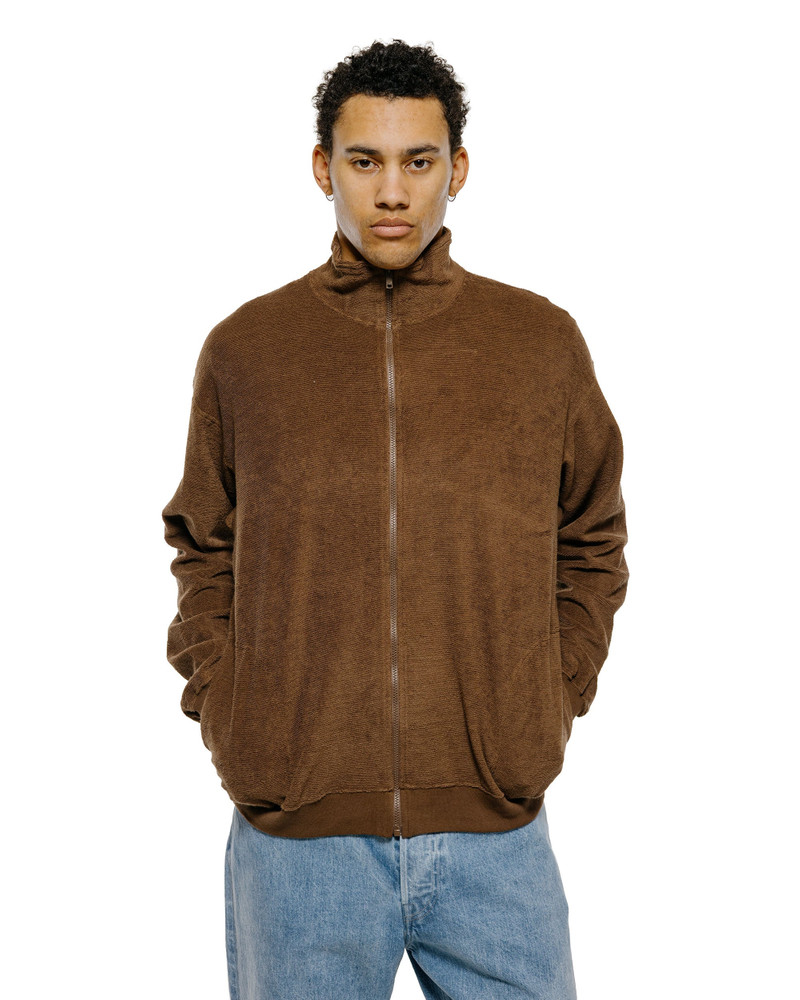 PHIGVEL MAKERS Co. Mountaineer Pile Jacket Sepia Brown outlook