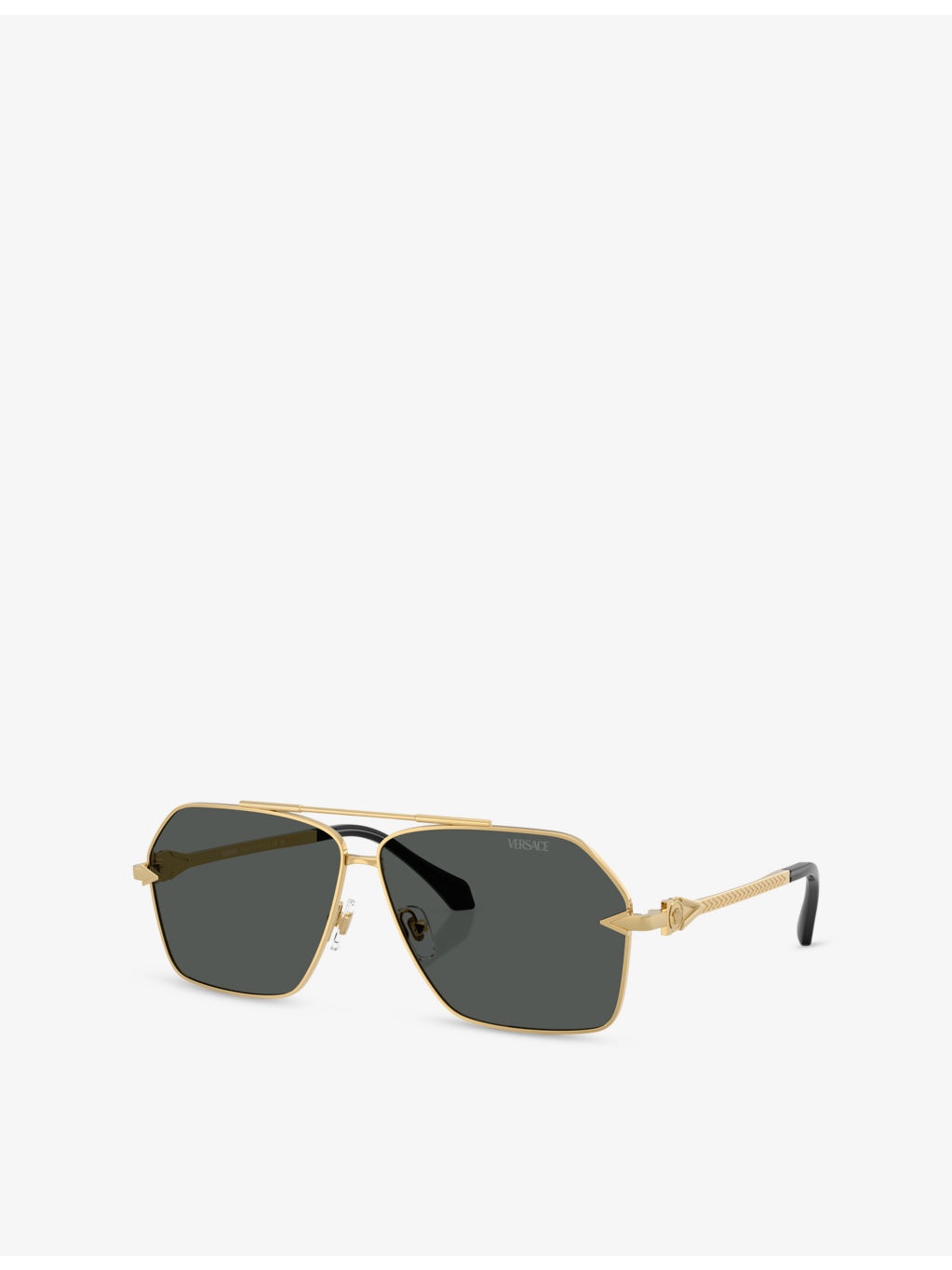 VE2284 Irregular-Frame Metal Sunglasses - 2