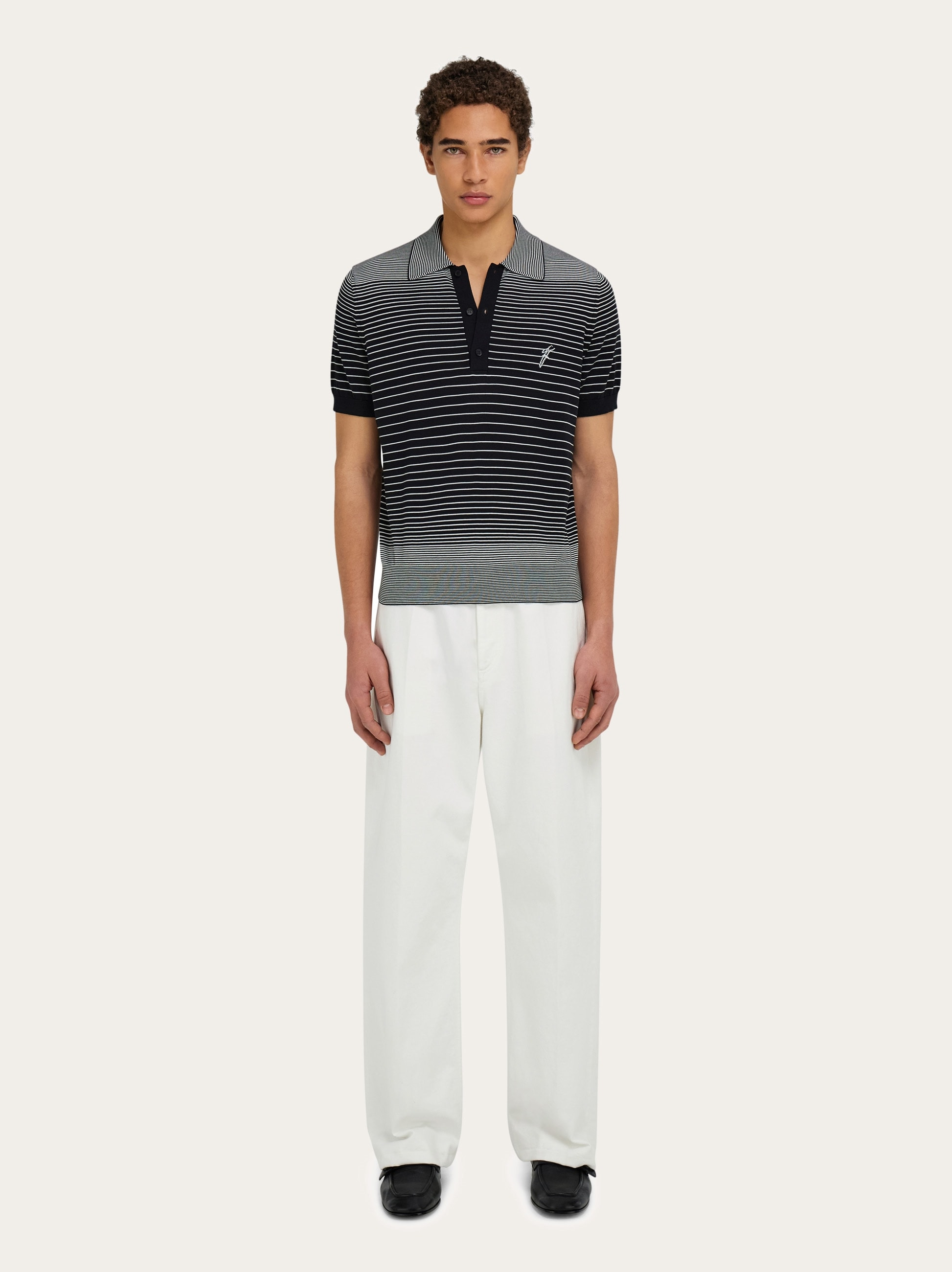 Degrade striped polo shirt - 6