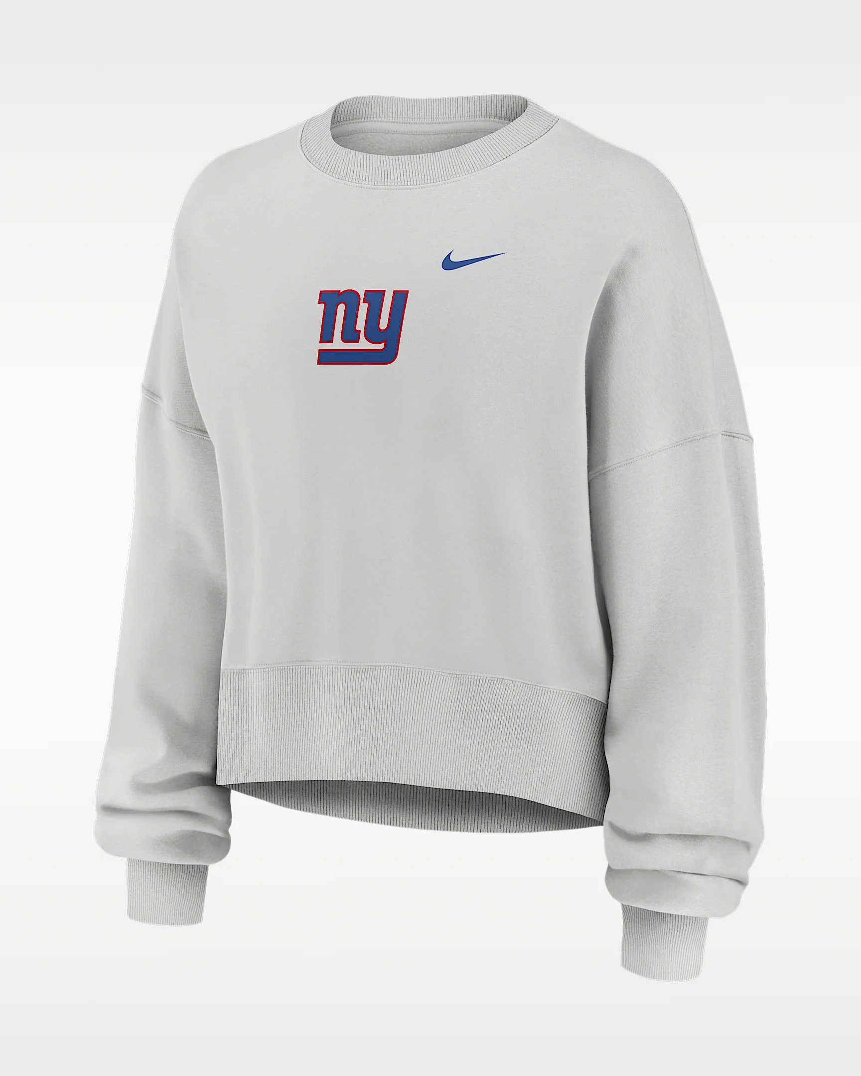 New York Giants Primetime Phoenix Women's Nike NFL Oversized Pullover Crew - 1