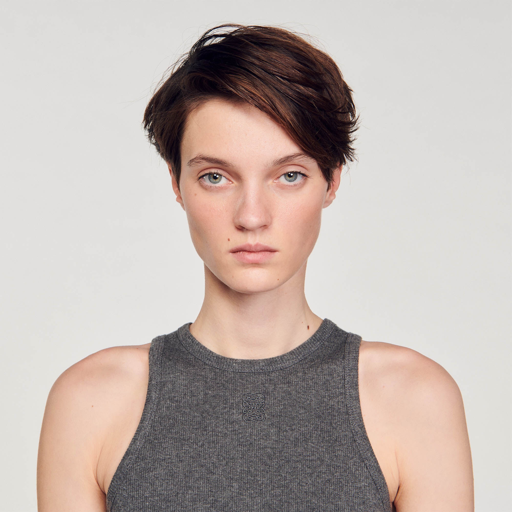VEST TOP WITH AMERICAN ARMHOLES - 4