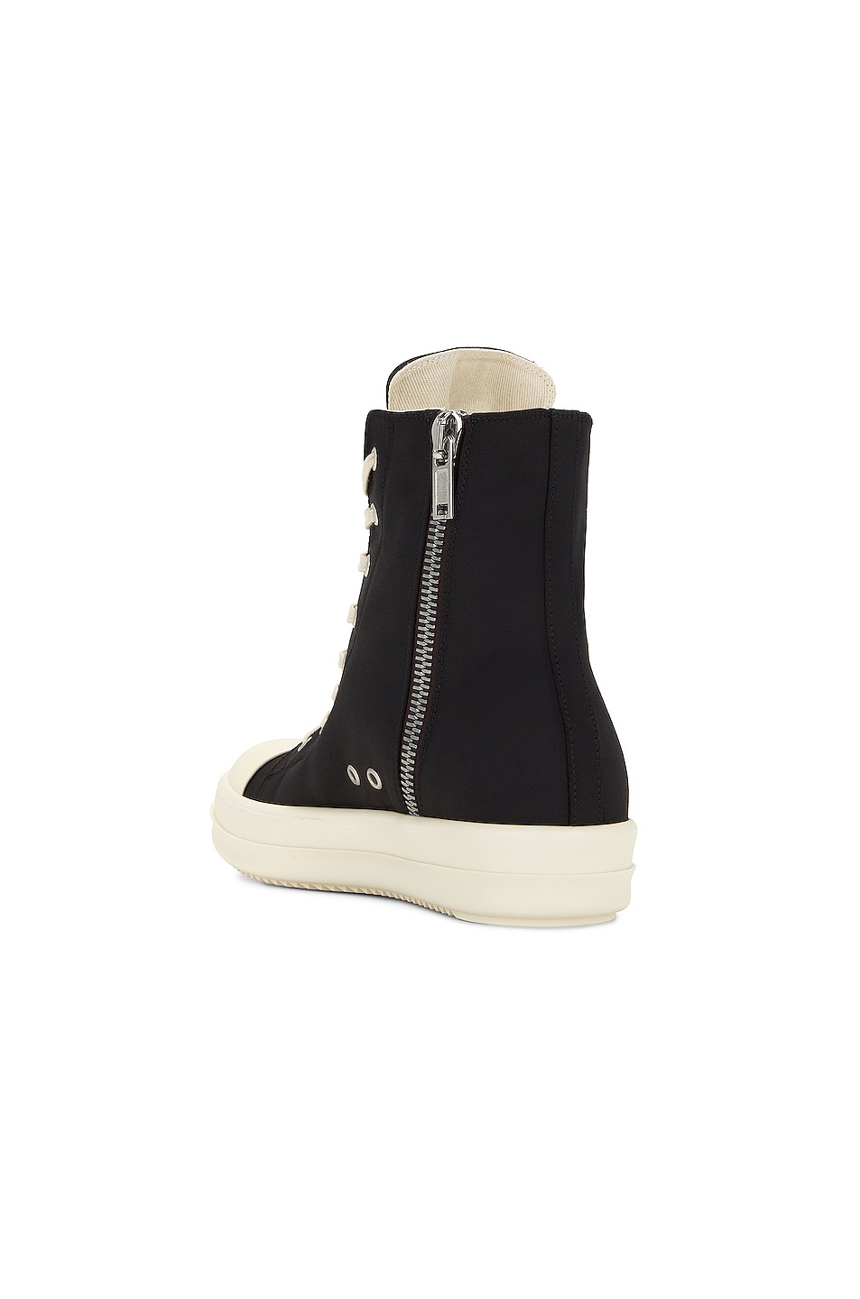 High Top Sneaks with Pentagram Embroidery - 3