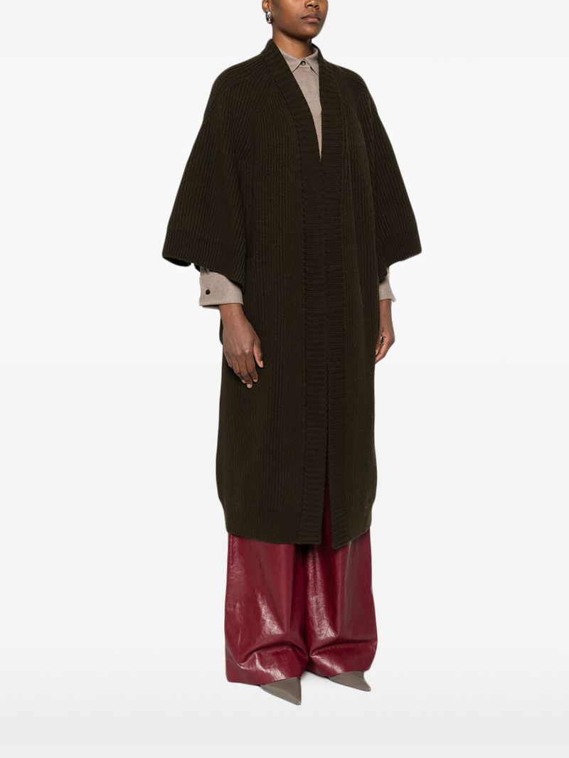cropped-sleeve cardi coat 3