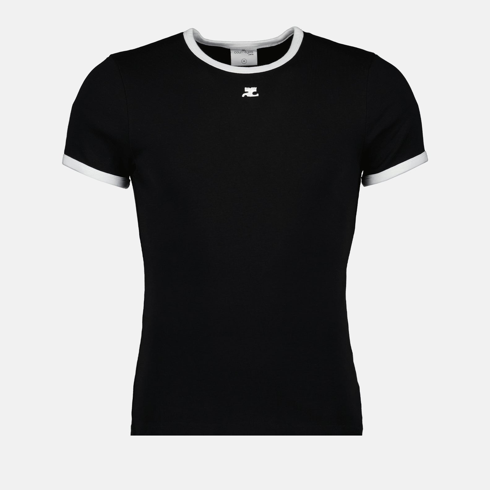 T-shirt signature contrasté - 1