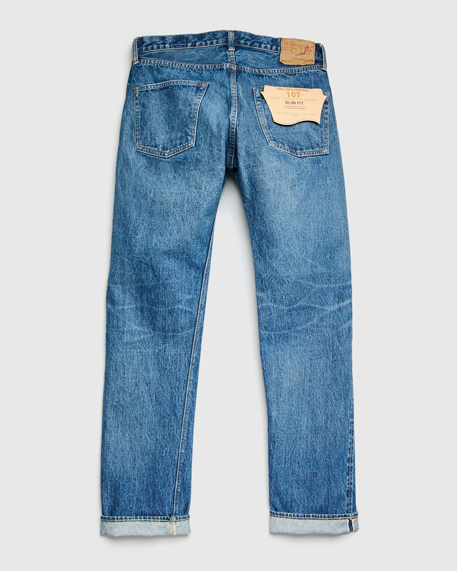 107 "2 Year Wash" 13.5oz Selvedge Denim - Ivy Fit - 2