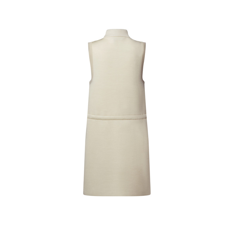 Monogram Accent Zip-Up Dress 3
