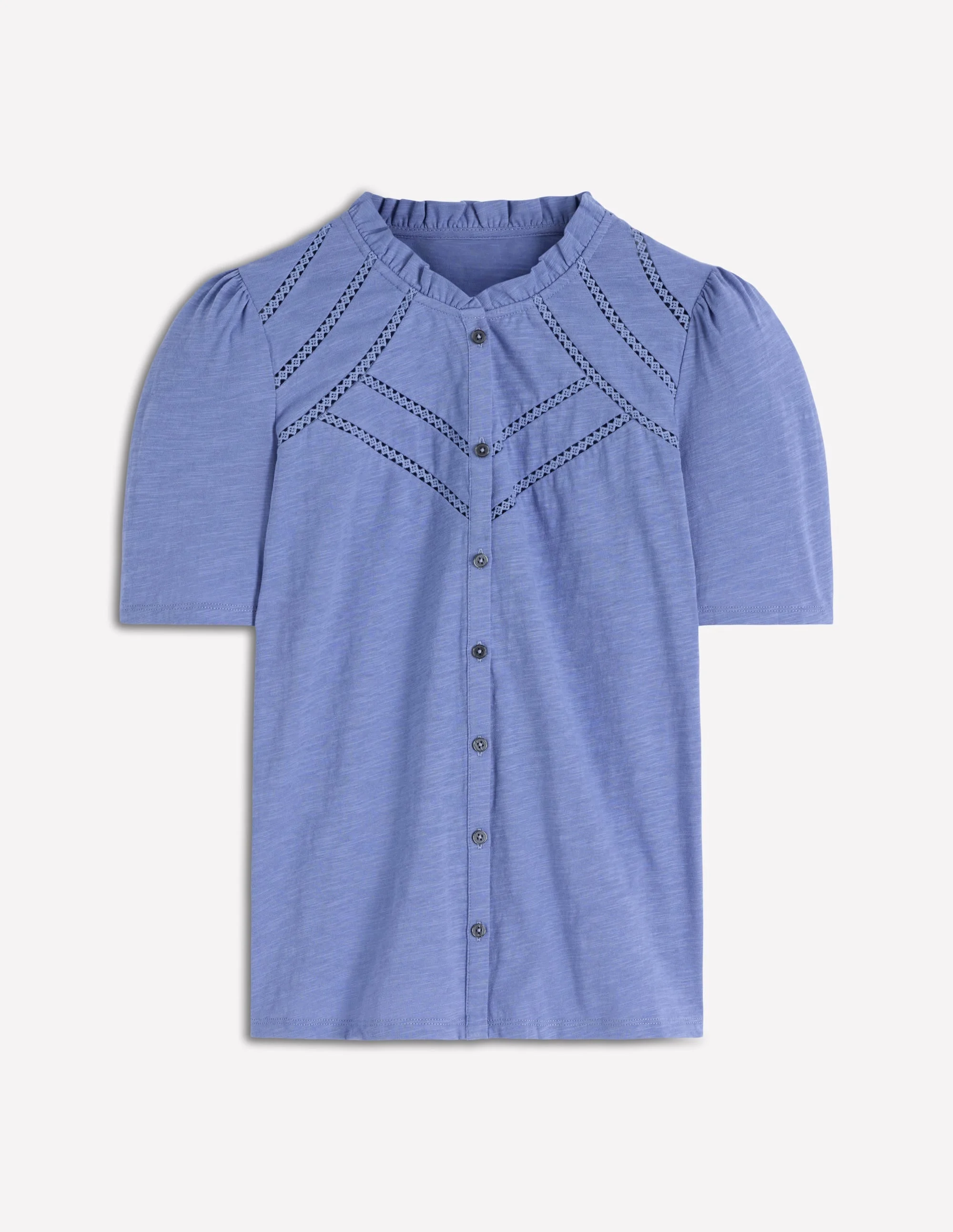 Bea Short Sleeve Shirt-Ebb and Flow - 1