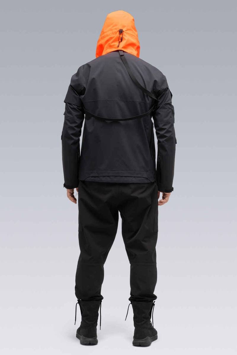 J1B-GT 3L Gore-Tex Pro Interops Jacket White (2 hoods: White & Black) 9