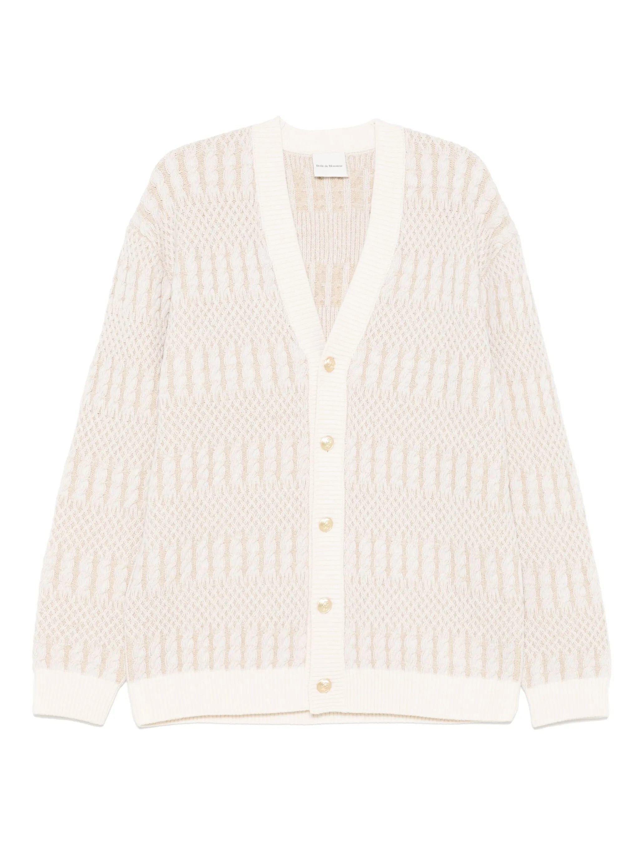 Merino Wool Cardigan - 1