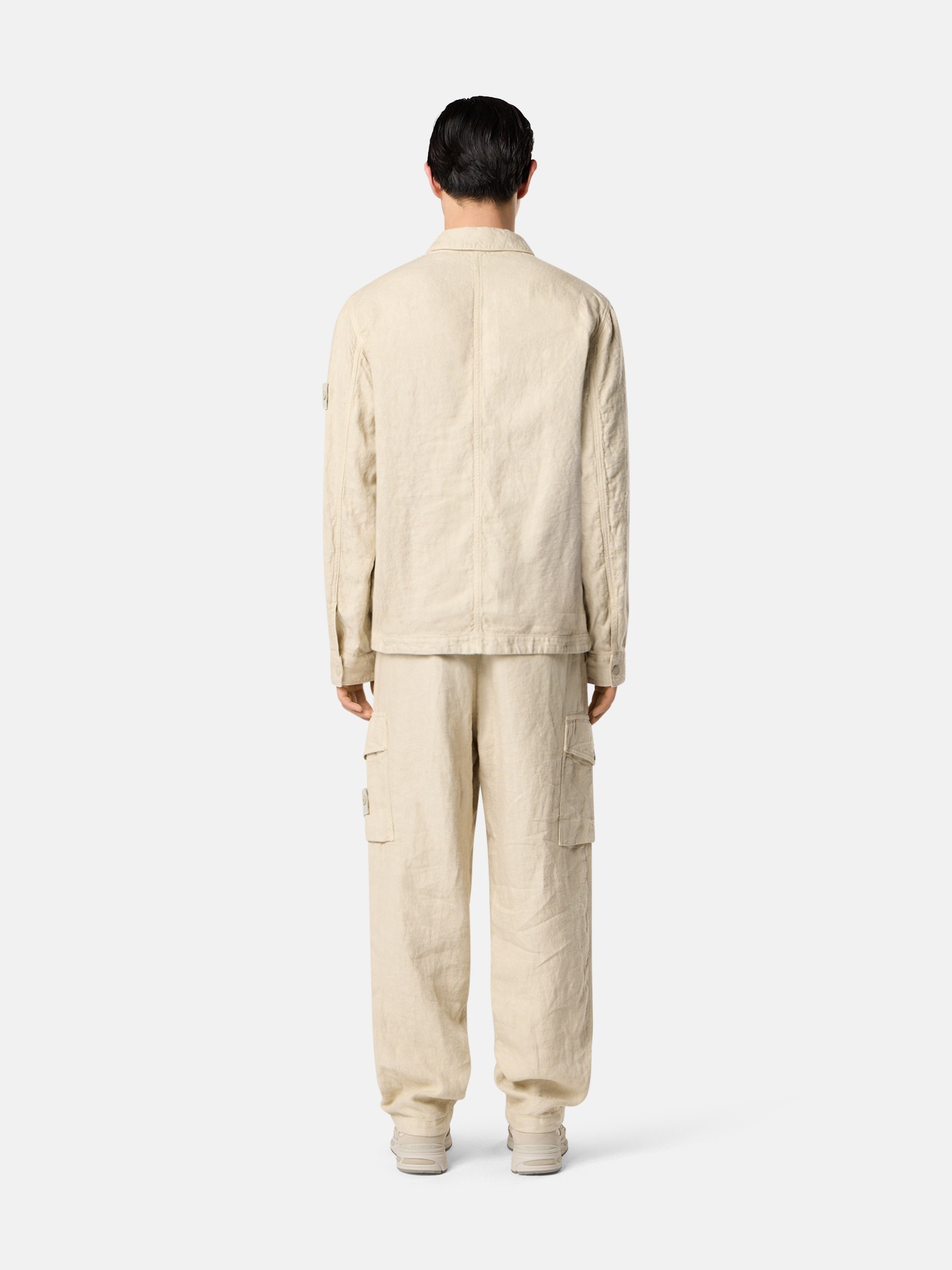 1200010 DIAGONAL LINEN_STONE ISLAND GHOST - 8