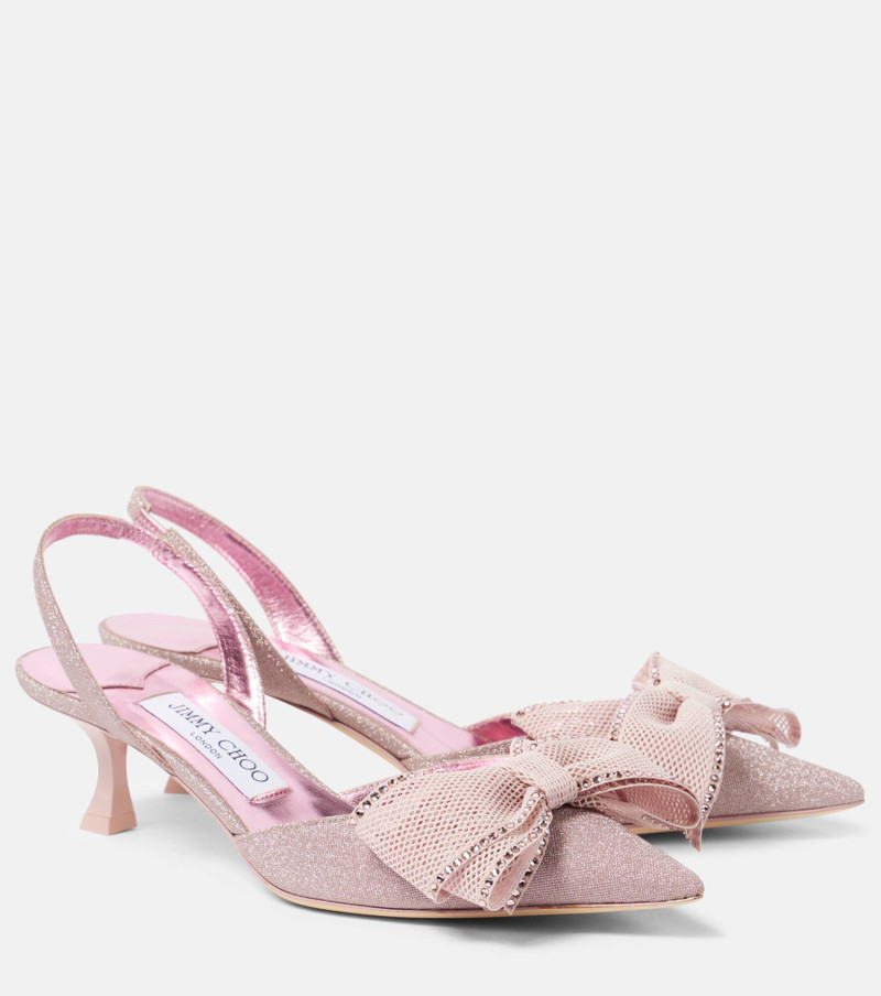 Brook 50 embellished slingback 펌프 - 1