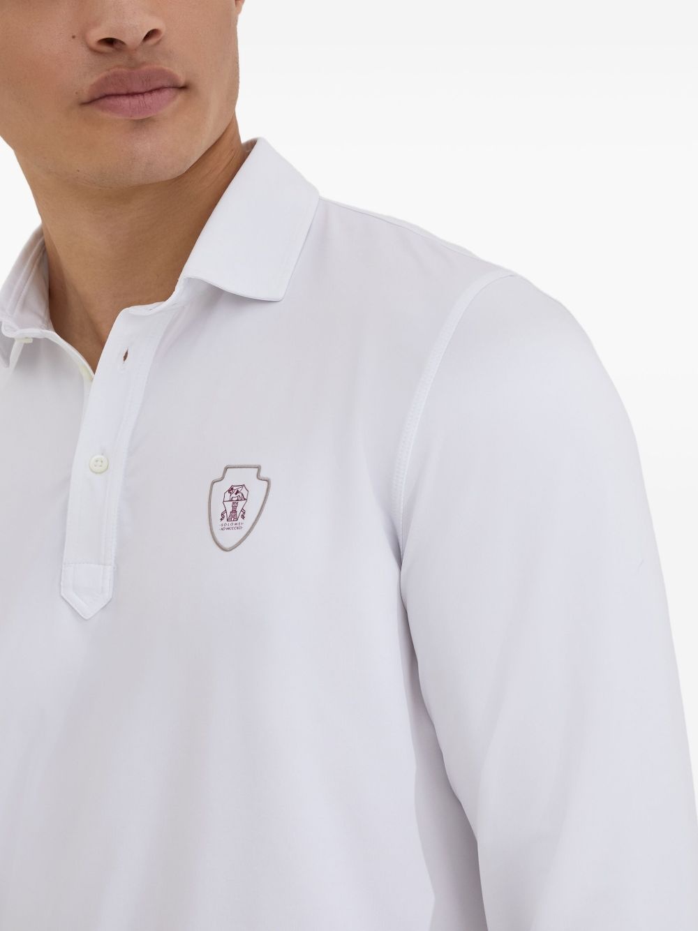 long-sleeve polo shirt - 5