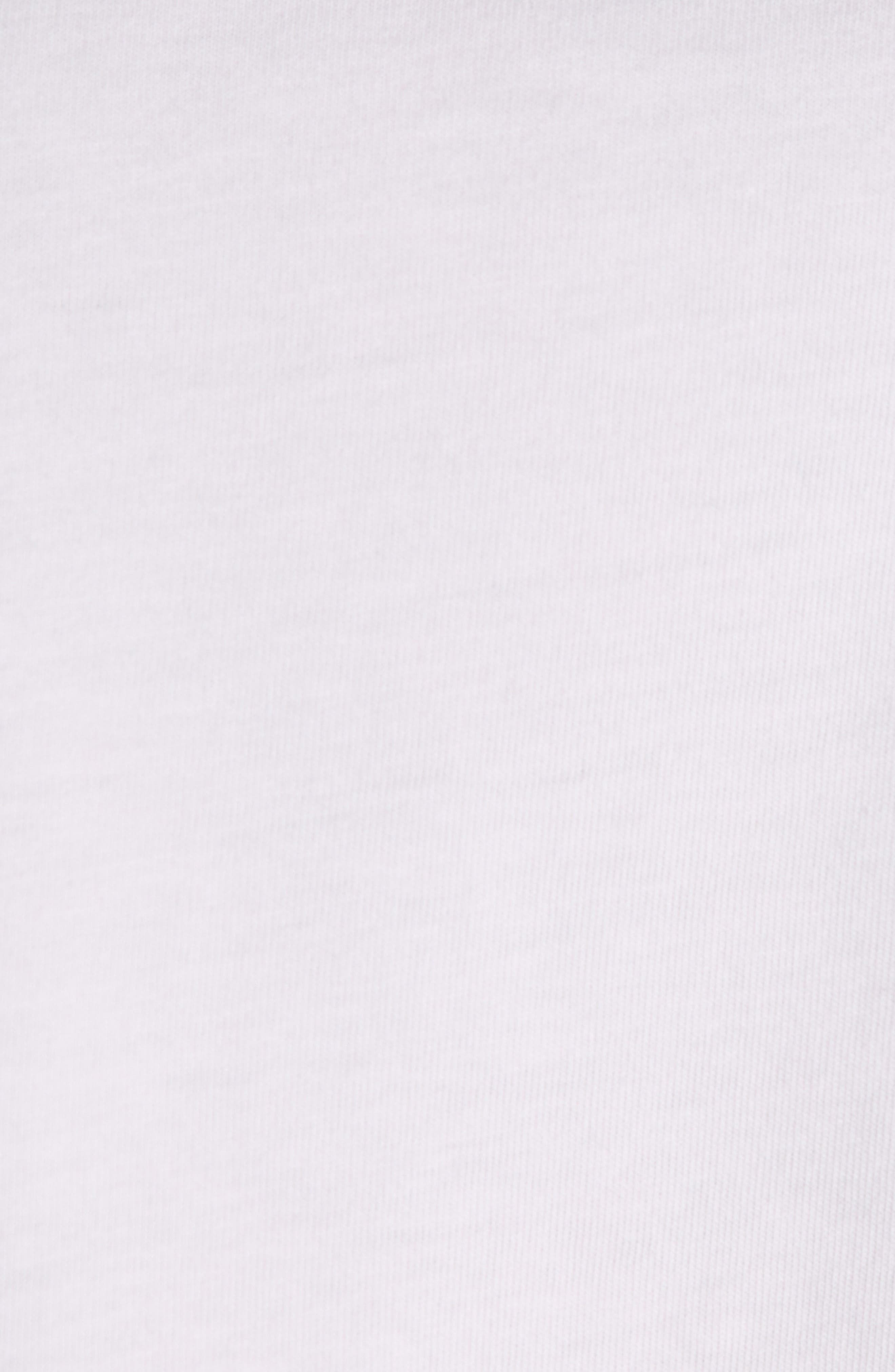 Moncler Logo Patch Cotton T-Shirt in Pale Pink at Nordstrom - 5
