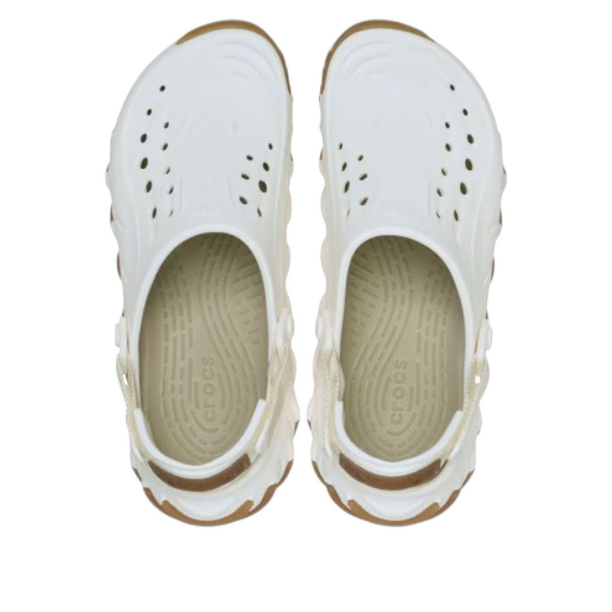 Crocs Echo RO Clog 'Gum - Chalk' 211675-0WV - 3