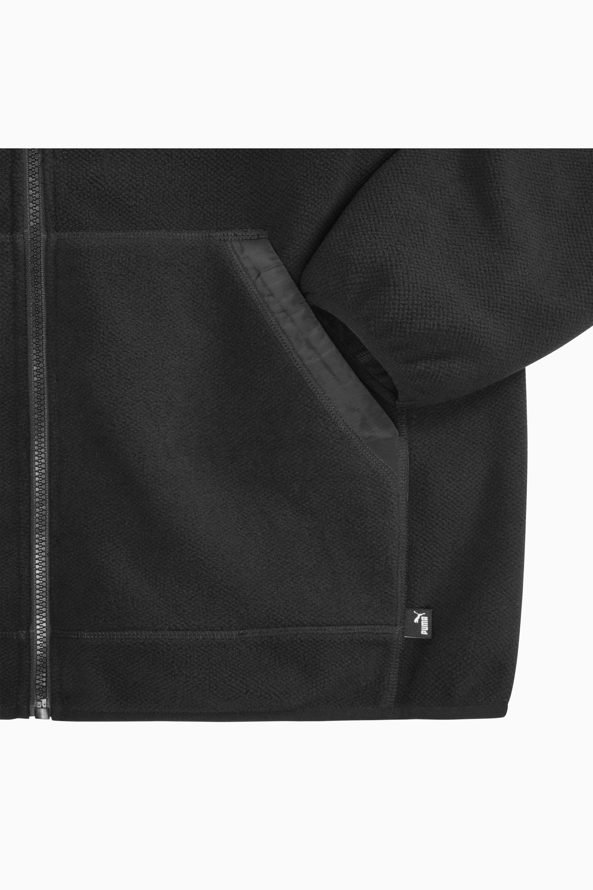 Polar Fleece Jacket With Woven Men - 8